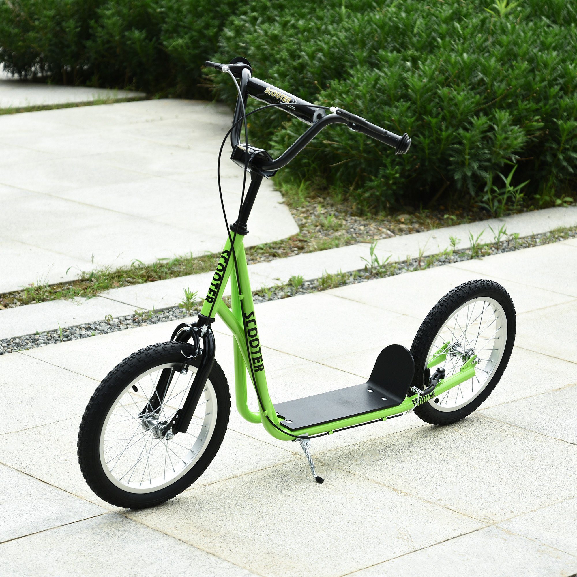 HOMCOM Scooter Kinderscooter mit Handbremse