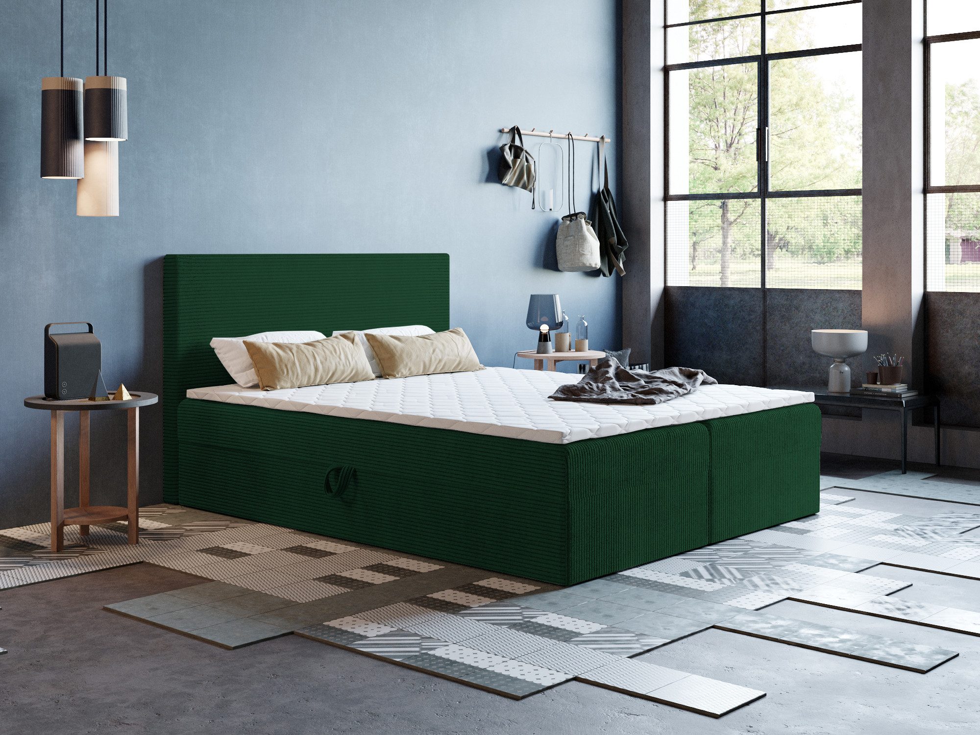 Godre Boxspringbett 190x200 cm - mit günstig online kaufen