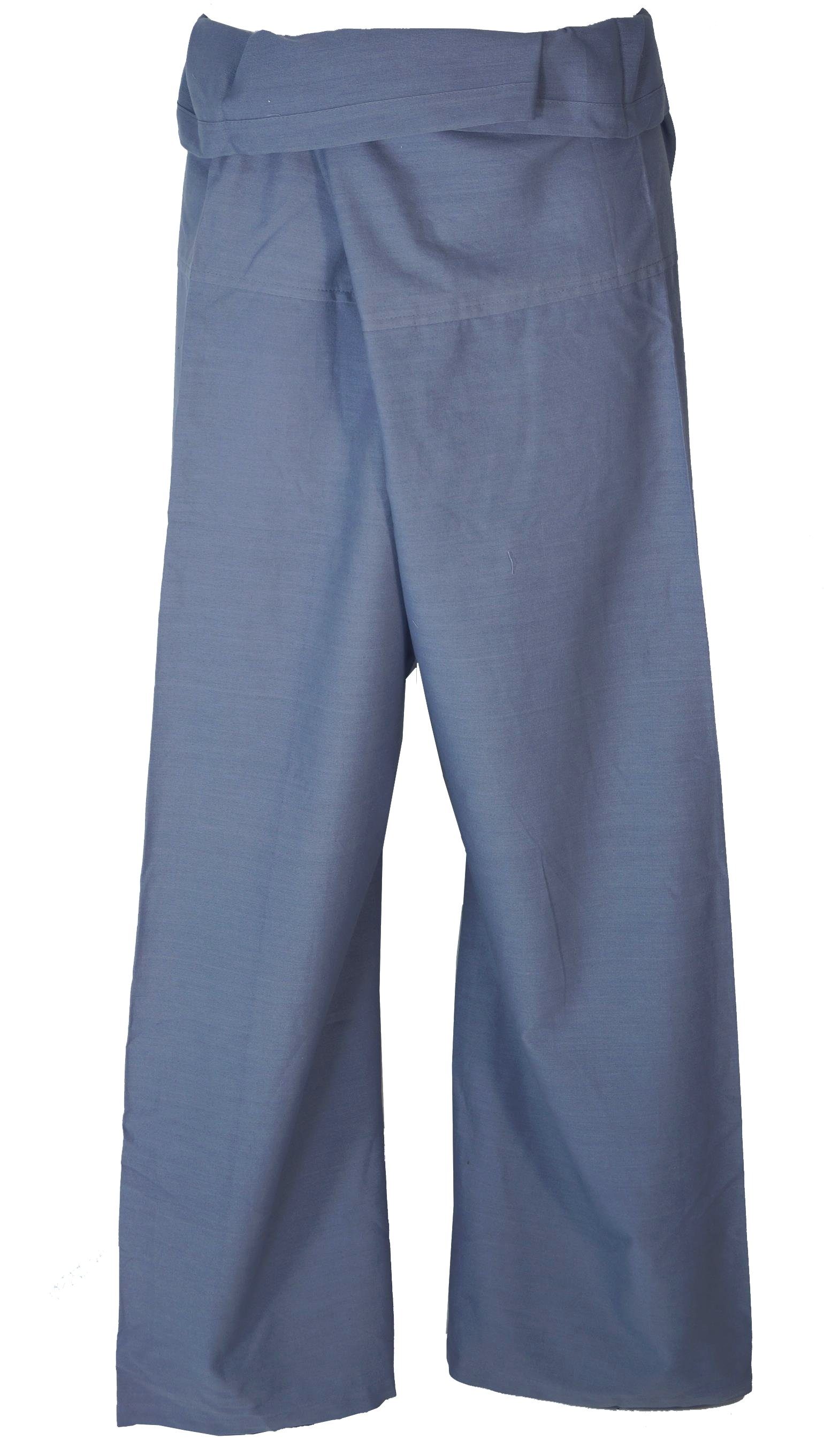 Guru-Shop Relaxhose Thai Fischerhose aus fester Baumwolle,.. Ethno Style, alternative Bekleidung