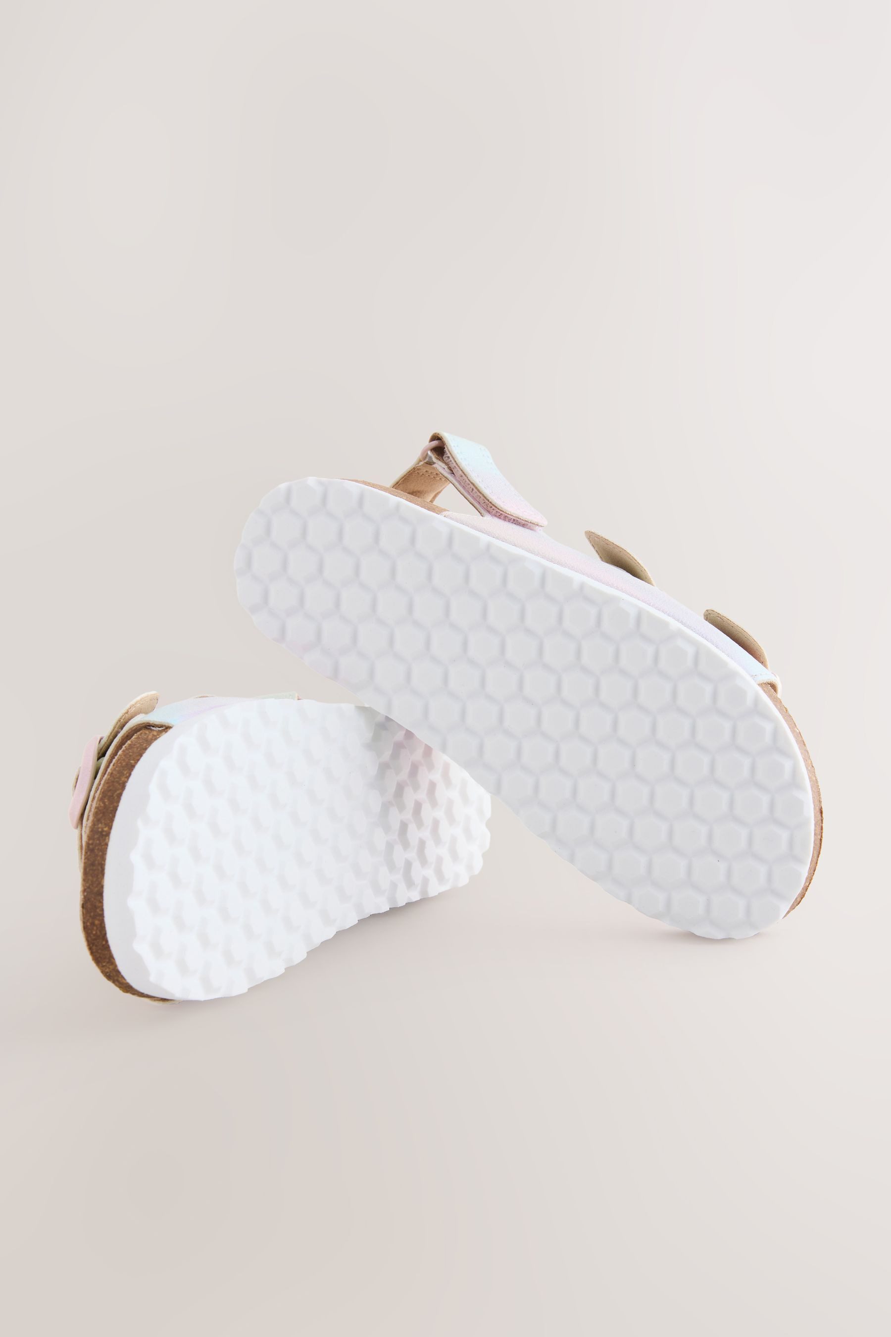 Next Sandalen mit Korksohle und Klettverschluss Sandale (1-tlg)