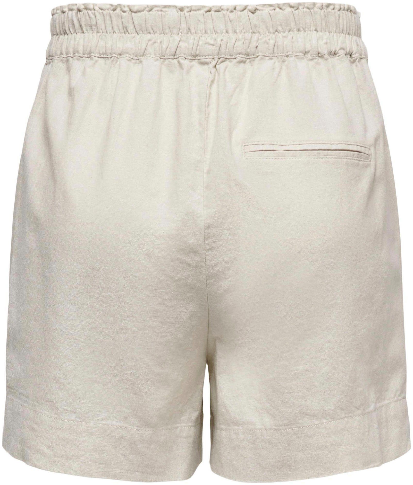 PNT NOOS HW ONLY ONLTOKYO SHORTS BLEND LINEN moonbeam Shorts