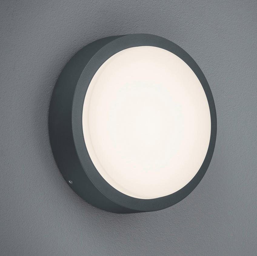 TRIO Leuchten LED Außen-Wandleuchte BREG, LED fest integriert, Warmweiß