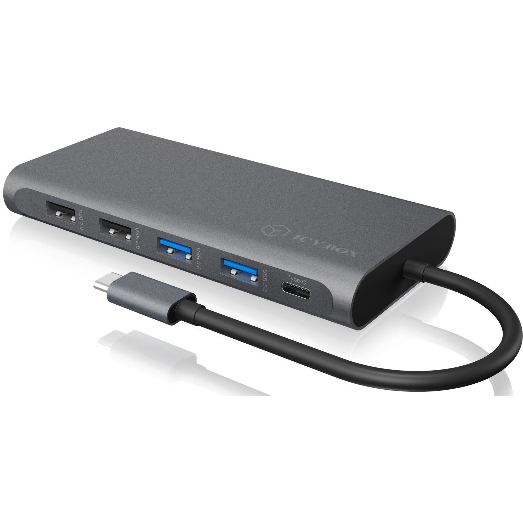 ICY BOX Laptop-Dockingstation ICY BOX IB-DK4050-CPD, Dockingstation, (USB-C