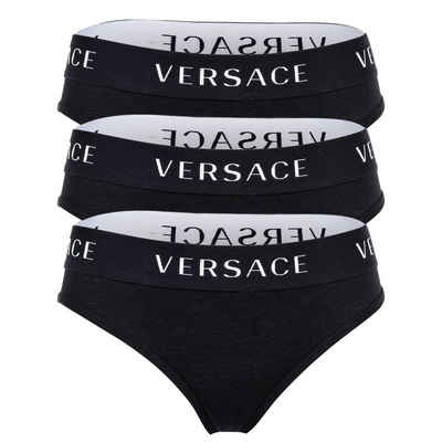 Versace Slip Damen Slips 3er Pack - Unterwäsche, Unterhose
