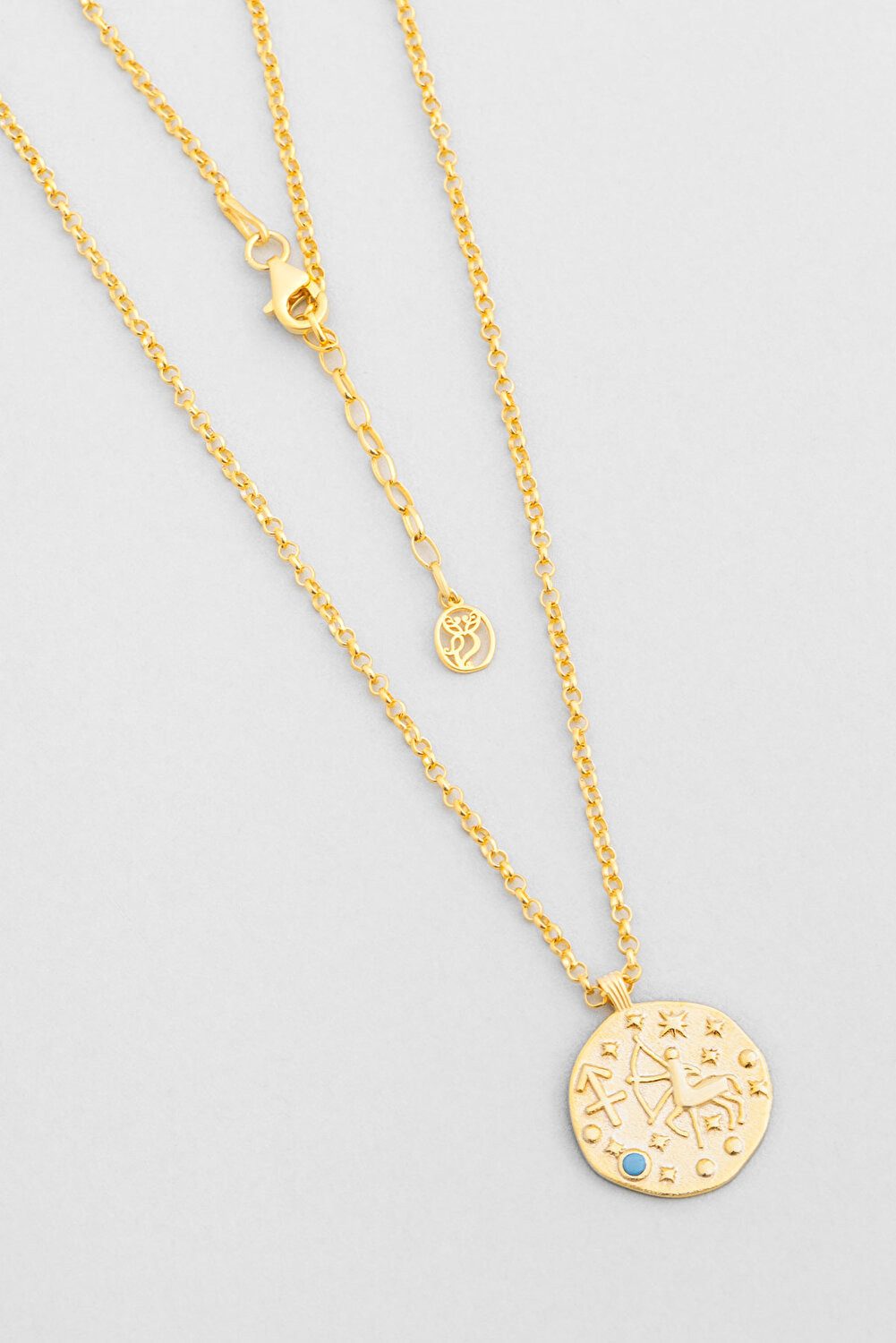 So CHIC... Collier Schütze 18K Gelbgold beschichtet 45 Cm Silber Halskette günstig online kaufen