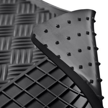 AZUGA Auto-Fußmatten Gummi-Fußmatten passend für Ford Transit Connect ab 9/2018-4/2022, für Ford Transit Connect