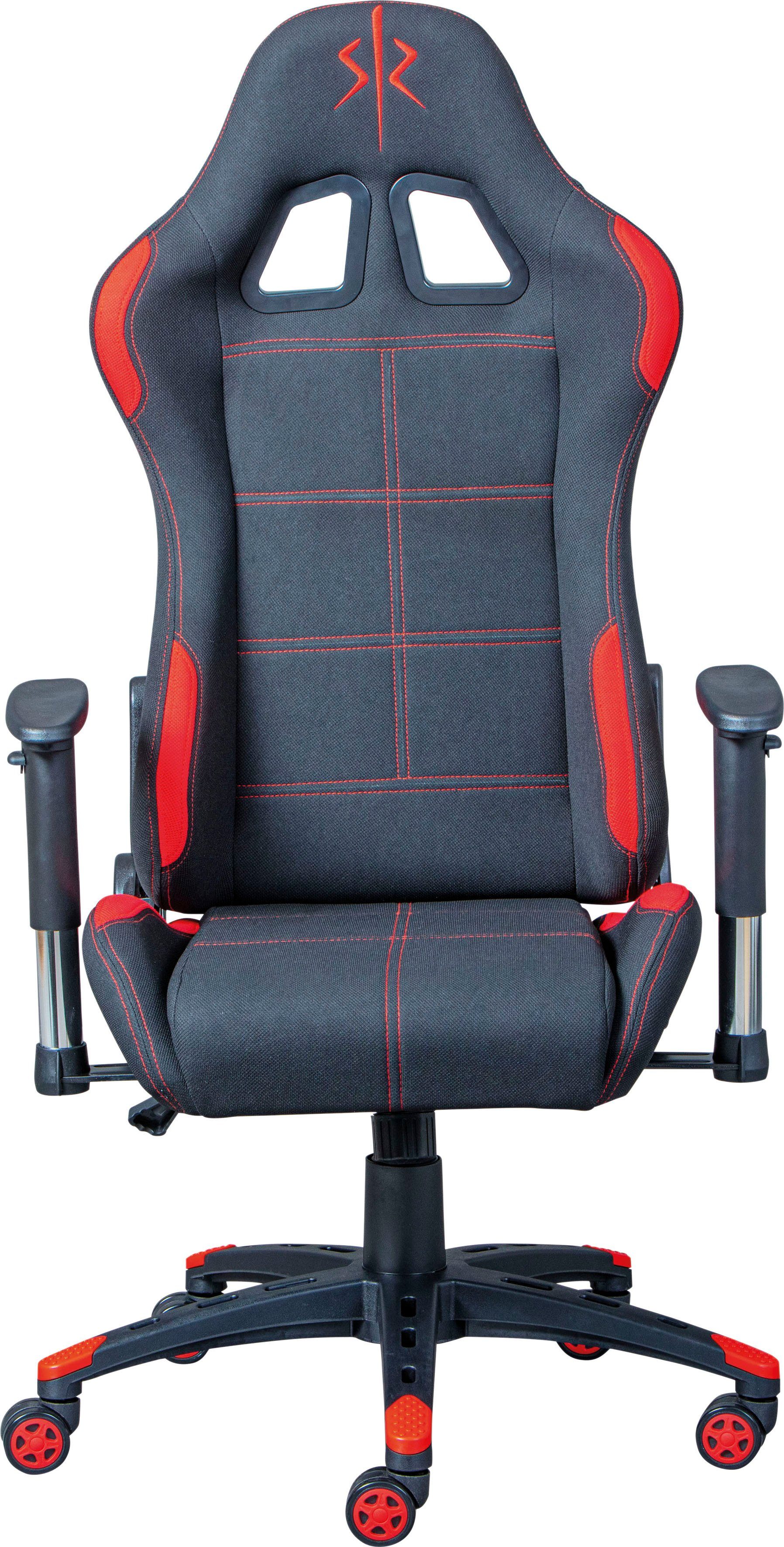 INOSIGN 1 Gaming Gaming St) Schwarz/Rot Chair (Set,