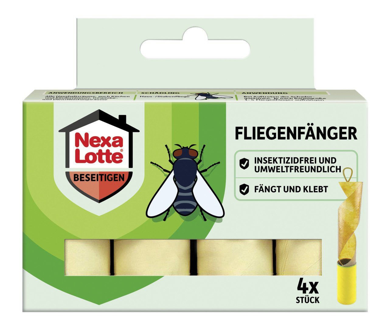 Nexa Lotte Insektenvernichter Nexa Lotte Fliegenfänger 4 Stück