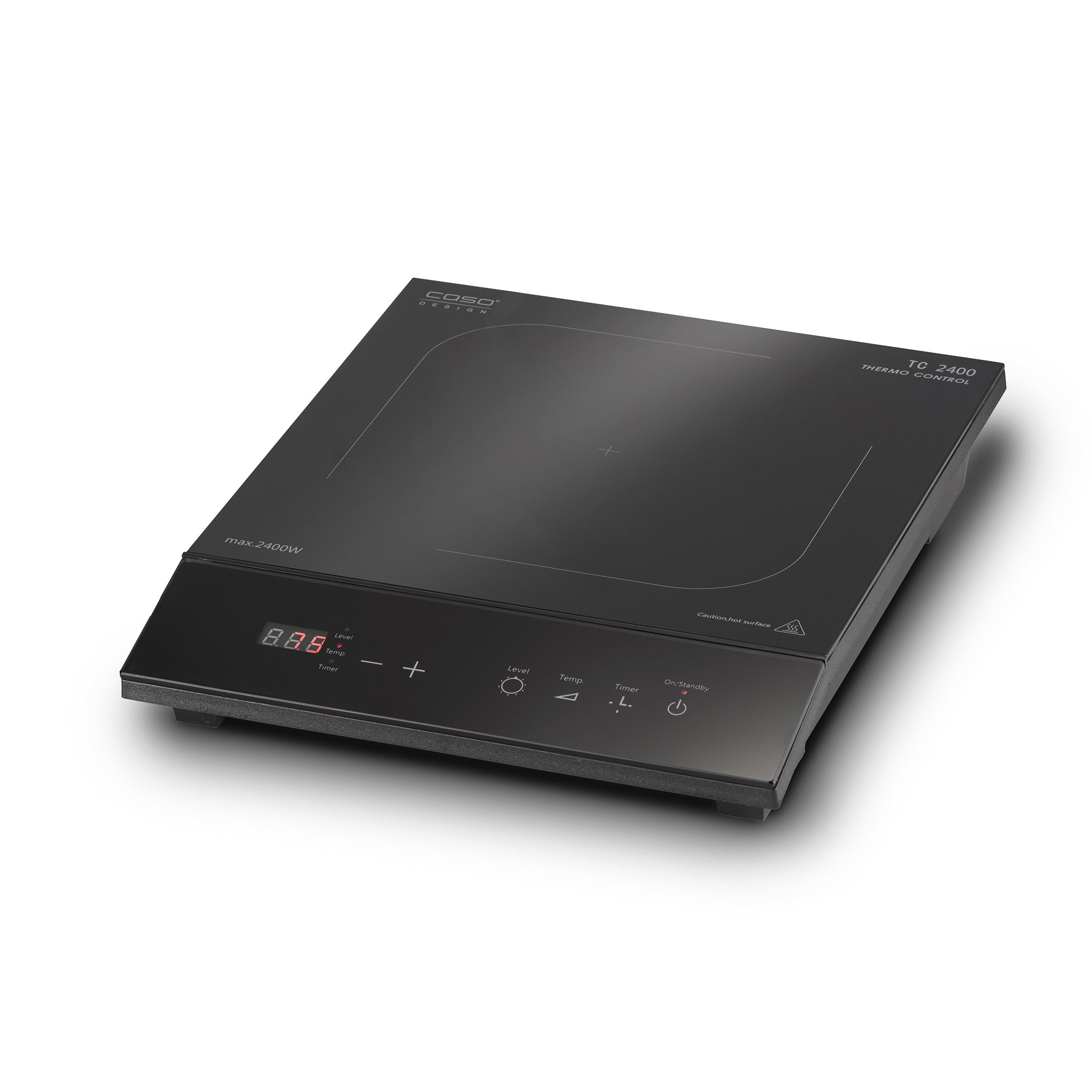Caso Einzel-Induktionskochplatte TC 2400 Thermo Control, 2400 Watt