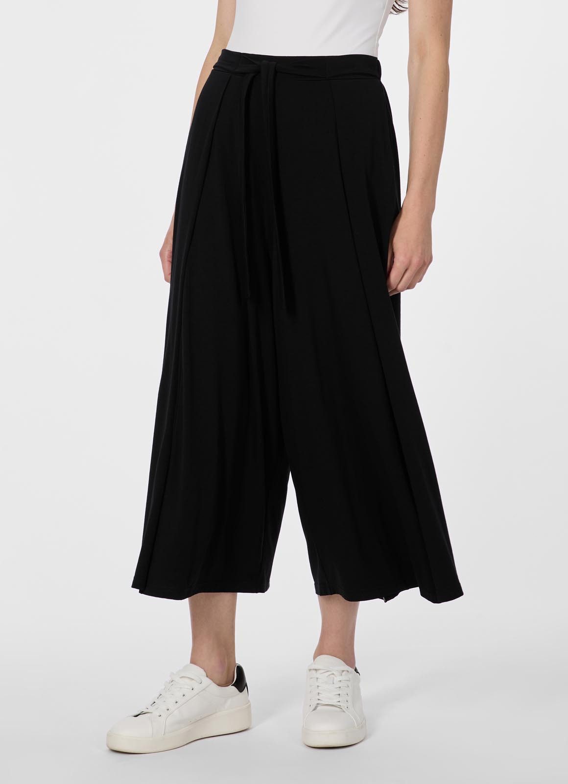 Ragwear Culotte ROZALIA Viskose mit weitem Bein und Bindeband für angenehmes Tragegefühl