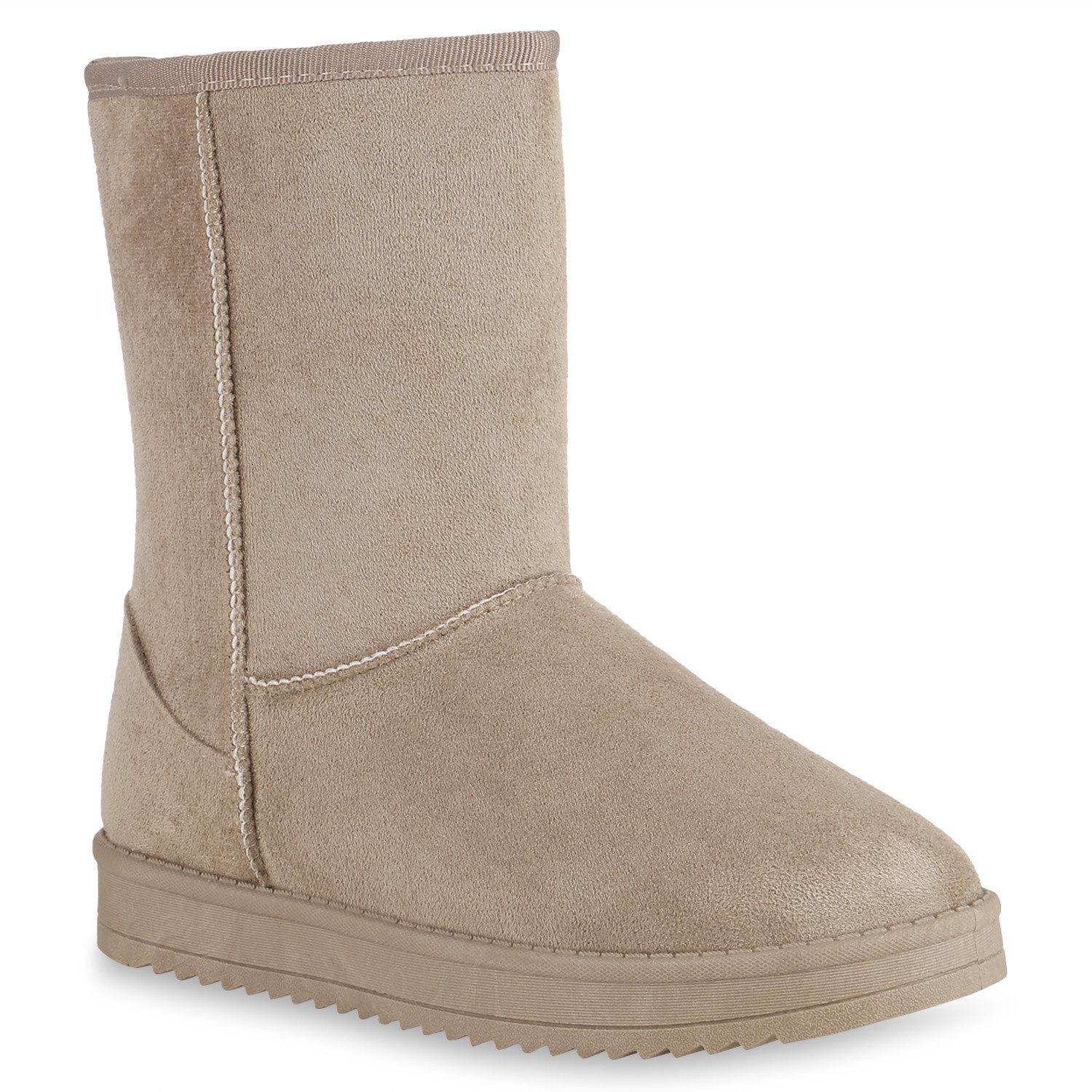 VAN HILL 836446 Schlupfboots Damen Schlupfstiefel Warm Gefütterte Stiefel W günstig online kaufen