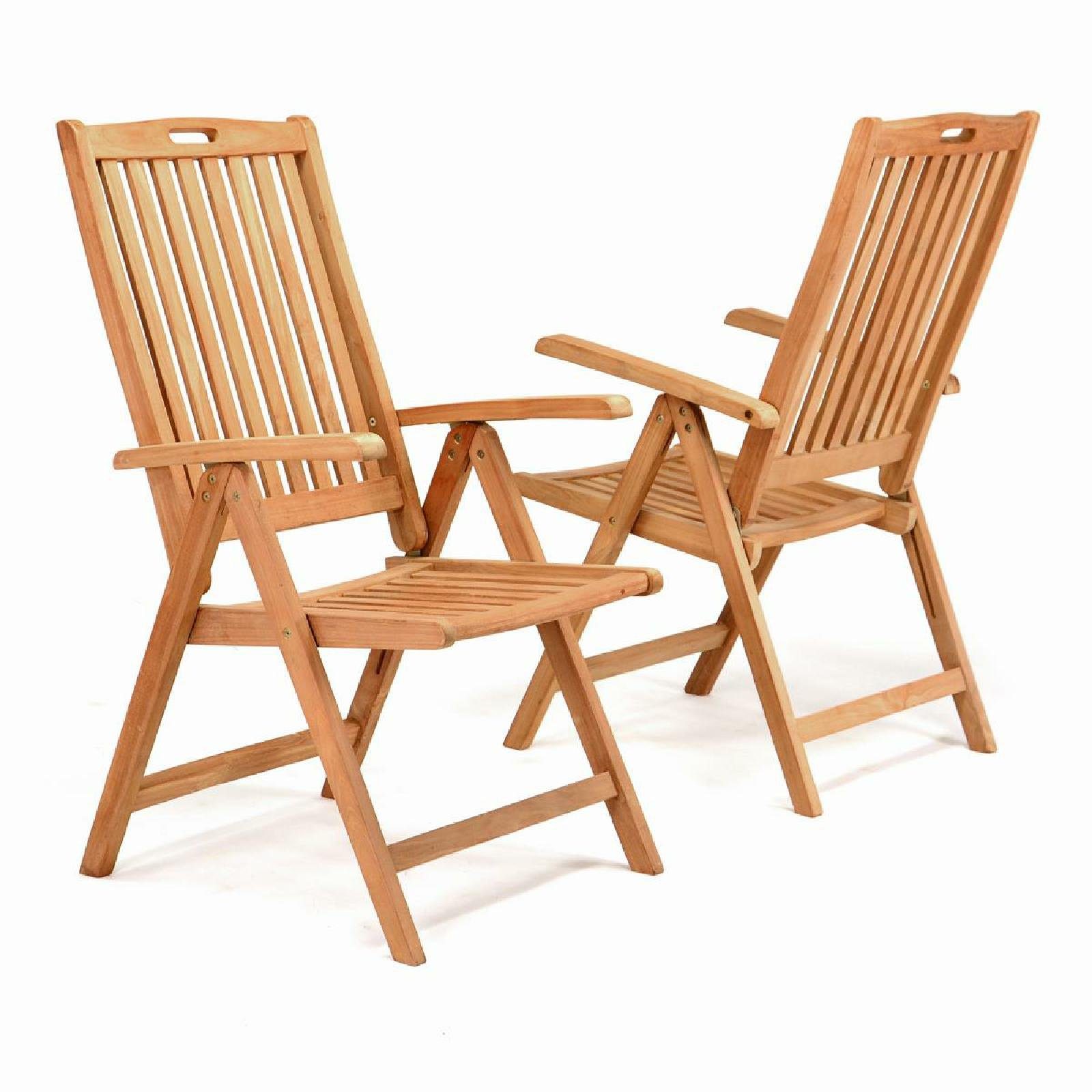 Gartenstuhl 2er Gartenstuhl Hochlehner Klappstuhl Holz Teak