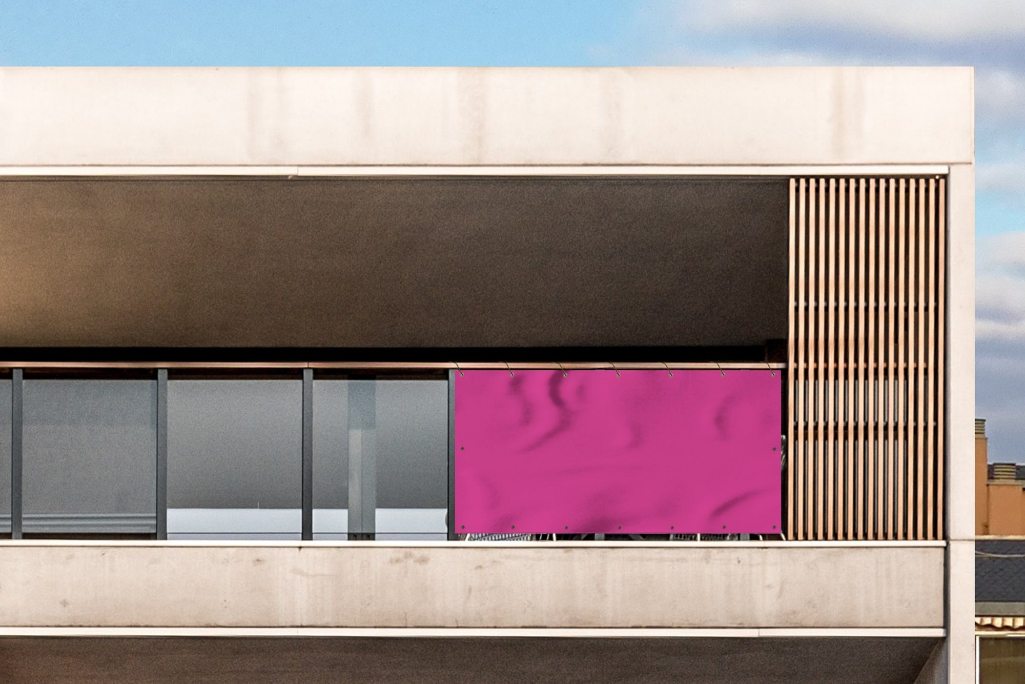 MuchoWow Balkonsichtschutz Fuchsia - Neon - günstig online kaufen
