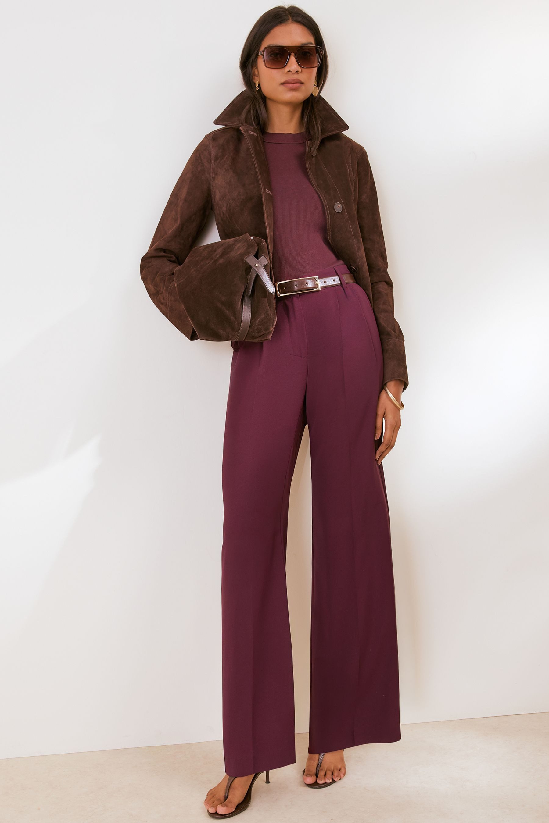 Friends Like These Anzughose Friends Like These Premium elegante Hose, Petite (1-tlg)