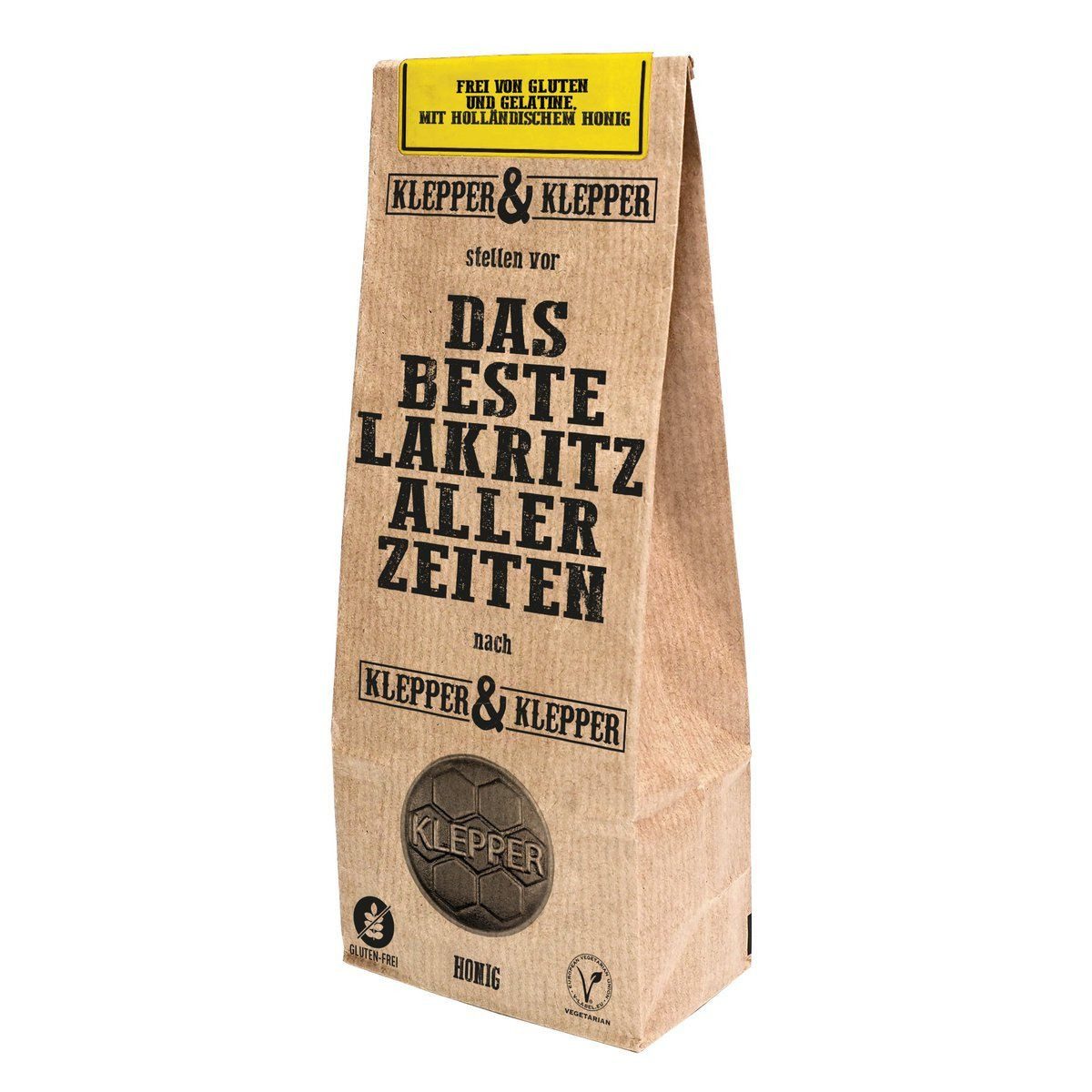 Klepper & Klepper Süßigkeit Klepper & Klepper „Das Beste Lakritz Aller Zeiten“ mit Honig 200 g