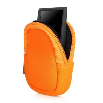 kwmobile Backcover Tasche für Bosch Kiox / Kiox 300, E-Bike Computer Neopren Hülle - Schutztasche Orange