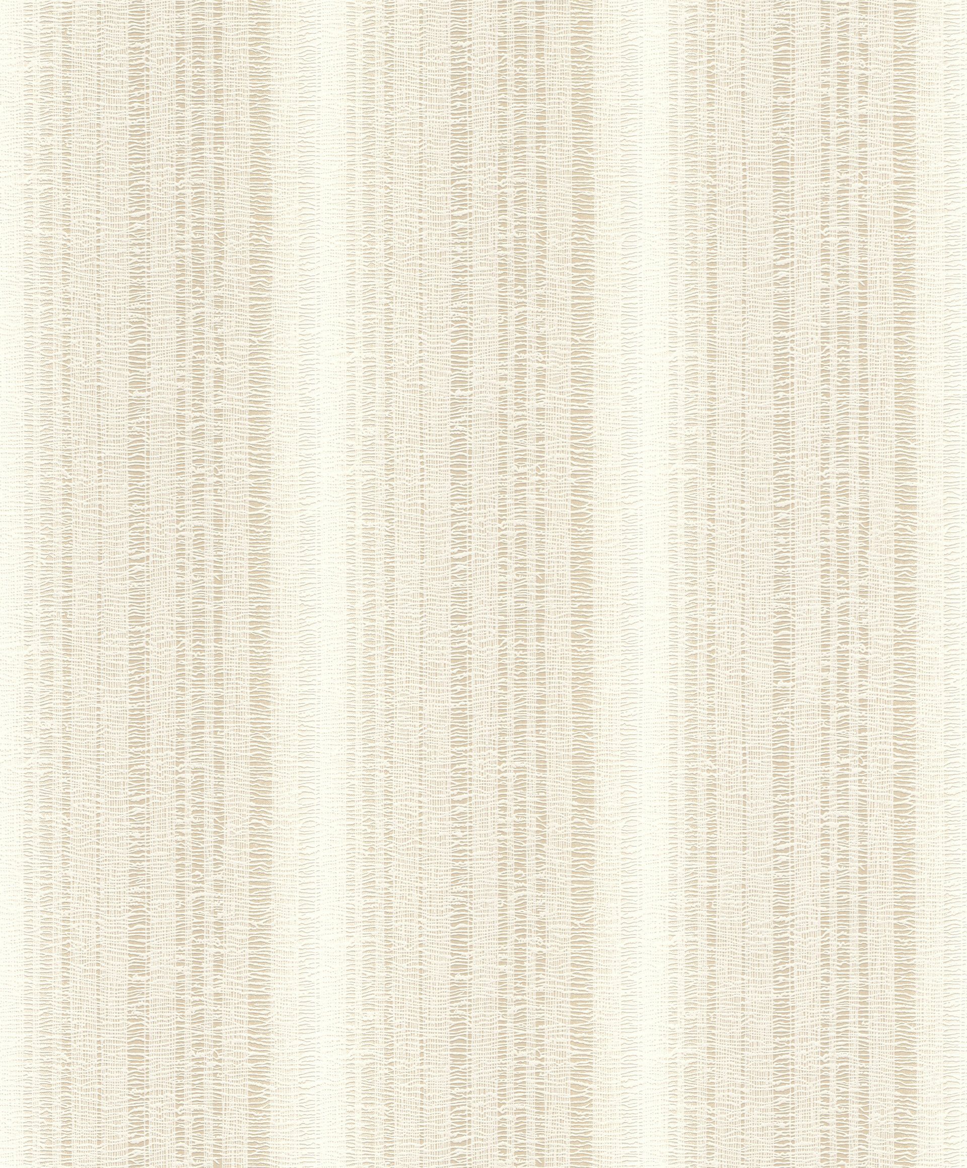 Tapetenwechsel St), und beige (1 II, Linien Rasch Vliestapete mit Streifen