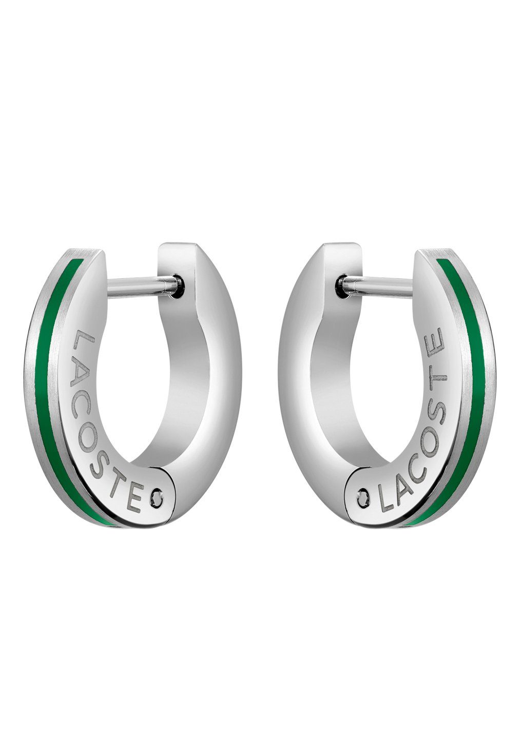 Lacoste Paar Creolen Schmuck Edelstahl O... Lacoste Paar Creolen Schmuck Edelstahl O...