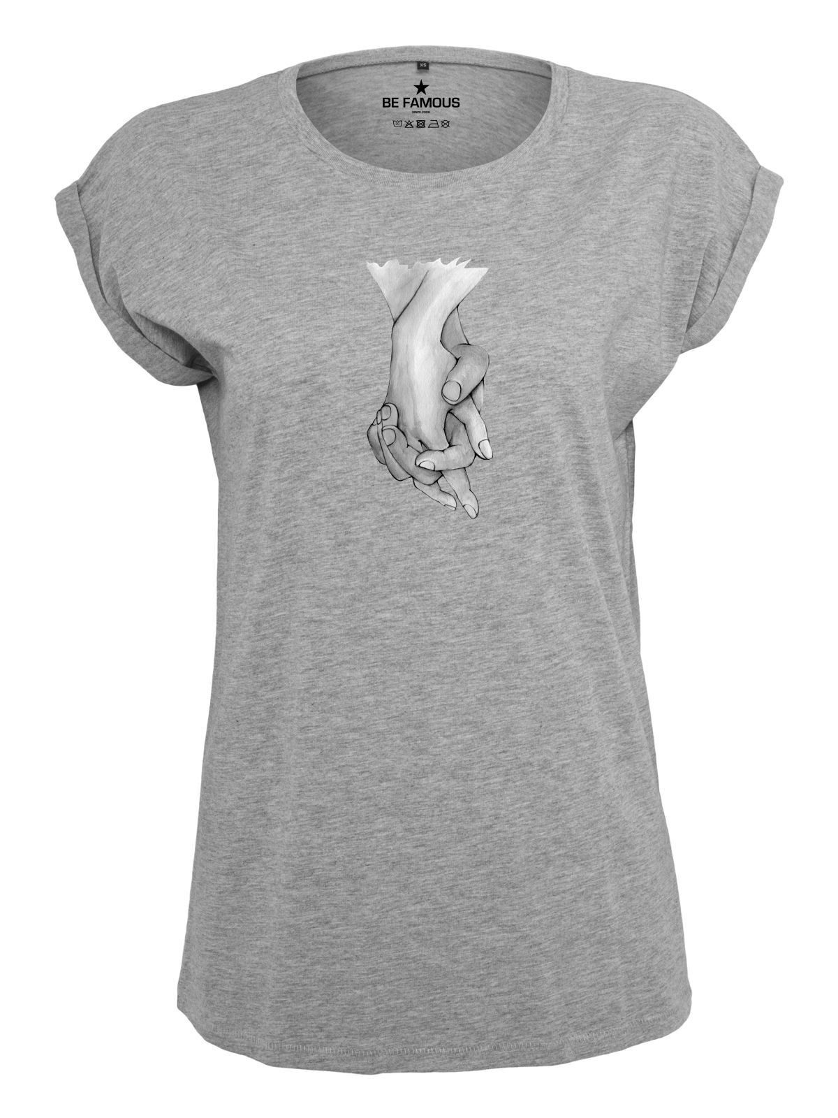 Be Famous Print-Shirt Classic Roll Up Togepho (1-tlg., keine)