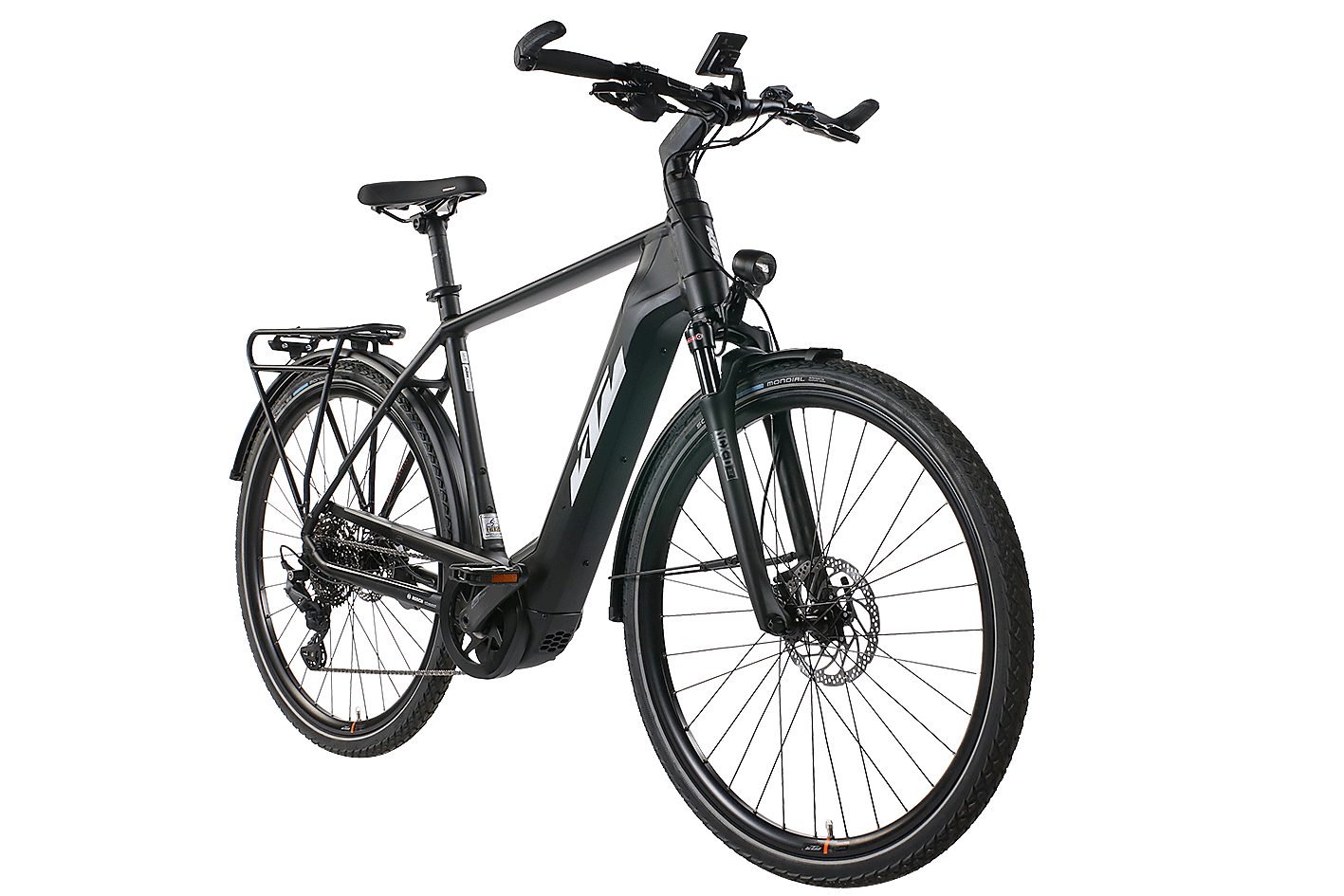 KTM E-Bike KTM Macina Power Sport 10 625 Wh Herren schwarz 2024, 10 Gang Shimano Deore M5130-10 LG shadow+, Kettenschaltung, Bosch Performance Line CX smart System, 625 Wh