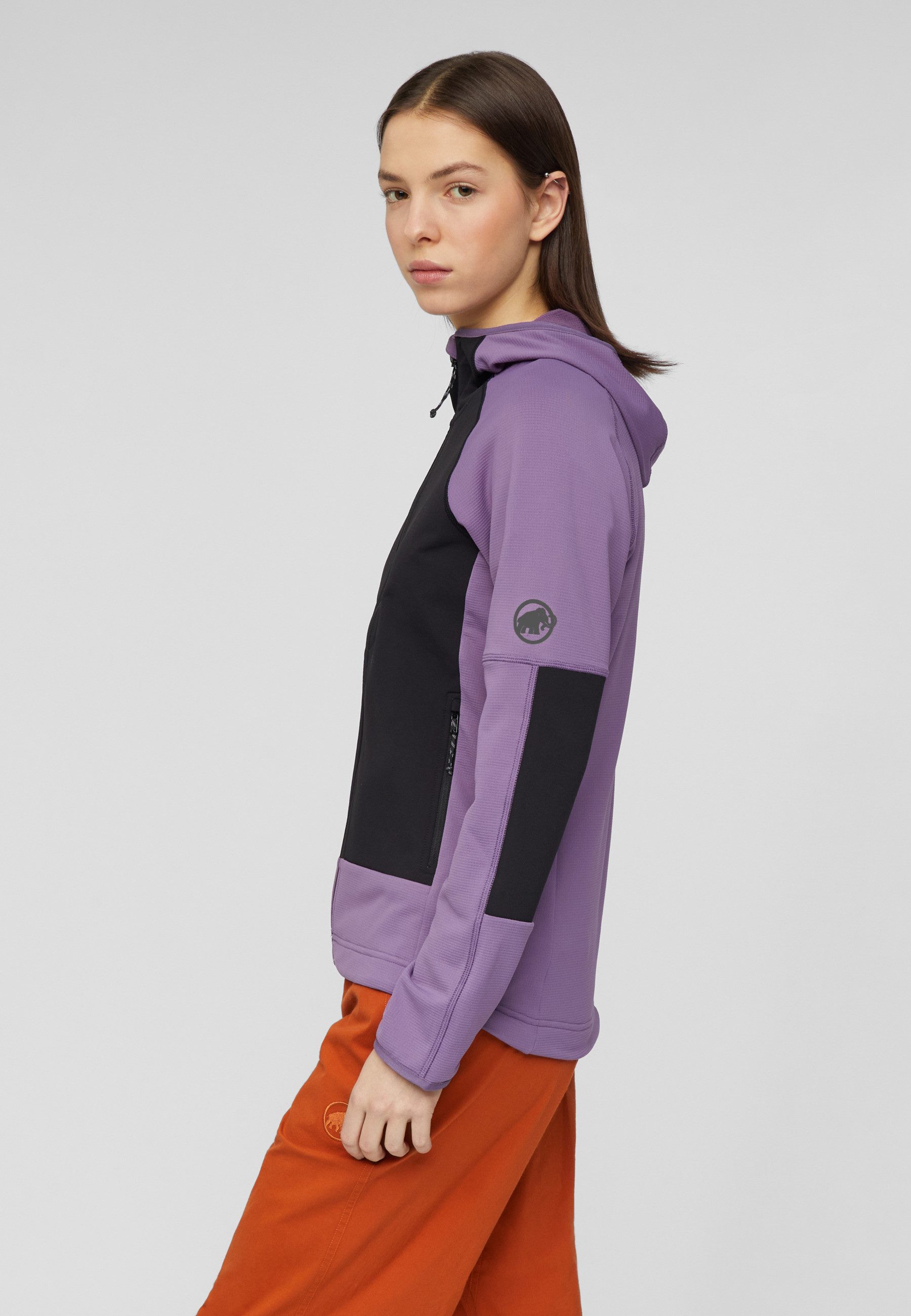 Mammut Fleecejacke Massone ML Hooded Jacket Women – Bild 4 von 5