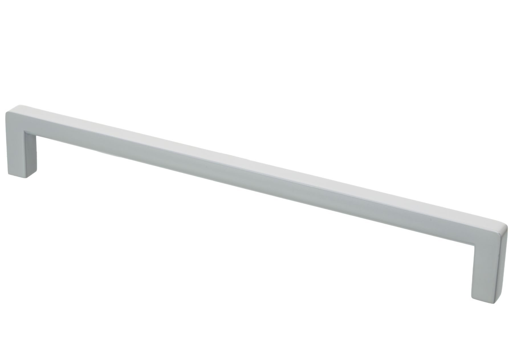 livingpoint24 Möbelgriff Möbelgriffe BA 128-192mm Küchengriffe Weiss matt Schrankgriff schmal (1-St., 19), Modern