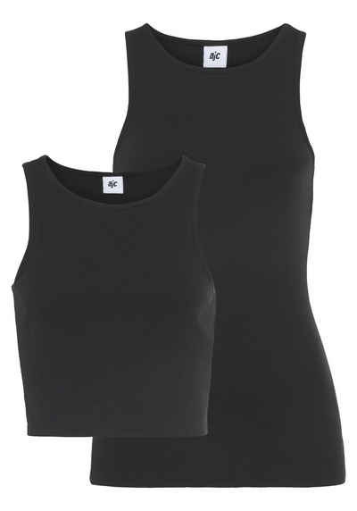 AJC Ripptanktop (Set, 2-tlg) in kurzer und langer Form - NEUE KOLLEKTION