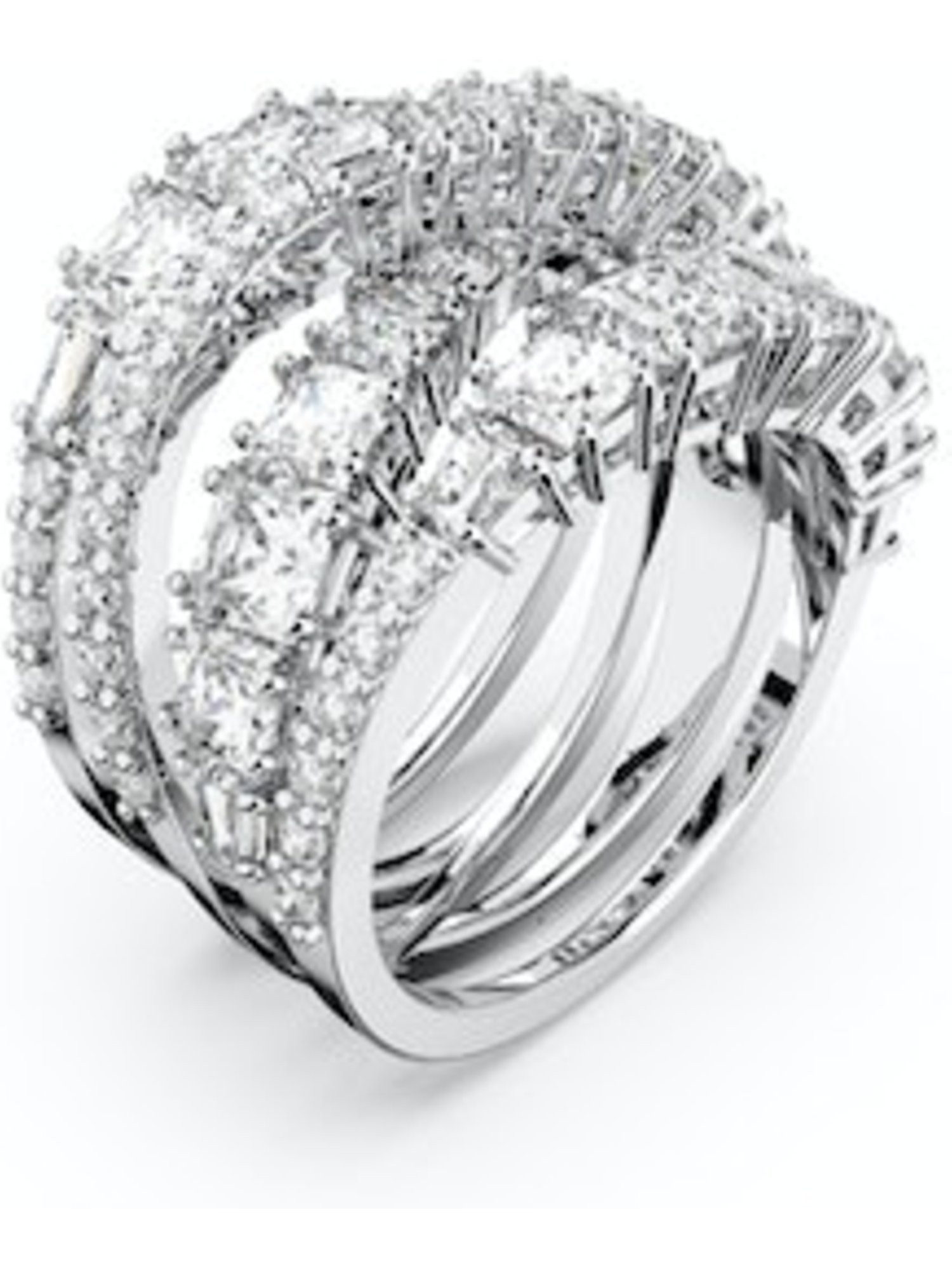 Swarovski Fingerring Swarovski Damenring, Swarovski-Kristall günstig online kaufen