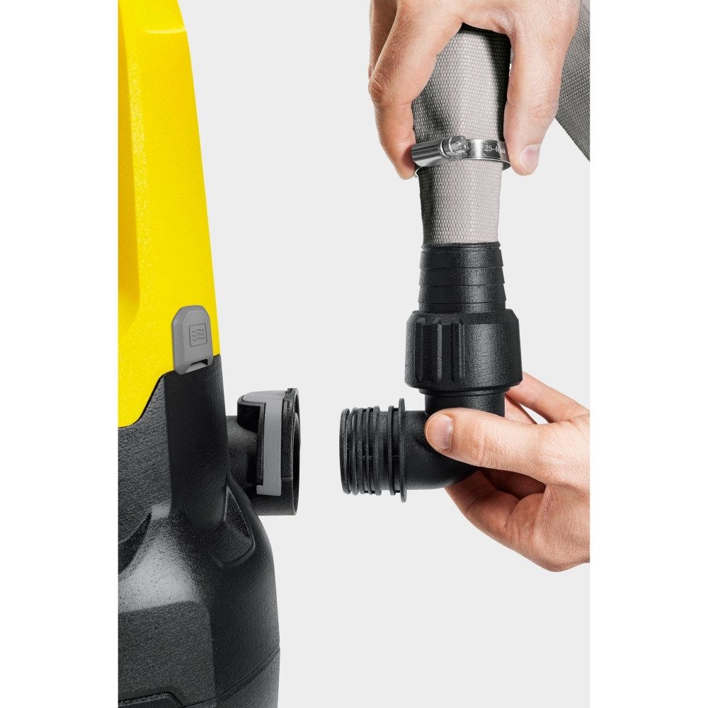 KÄRCHER Pumpenschlauch Gewebeschlauch-Set 1 1/4 Zoll 10 m - Pumpenschlauch - grau