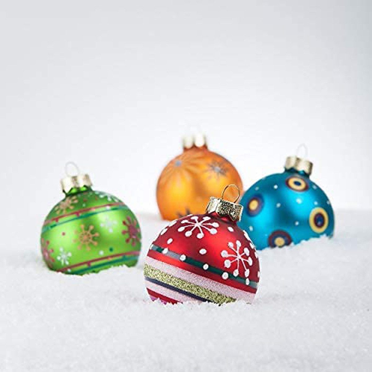 RIFFELMACHER & WEINBERGER Weihnachtsbaumkugel Weihnachtskugeln Vinezia 40 Stk, 4 cm (10 Stk)