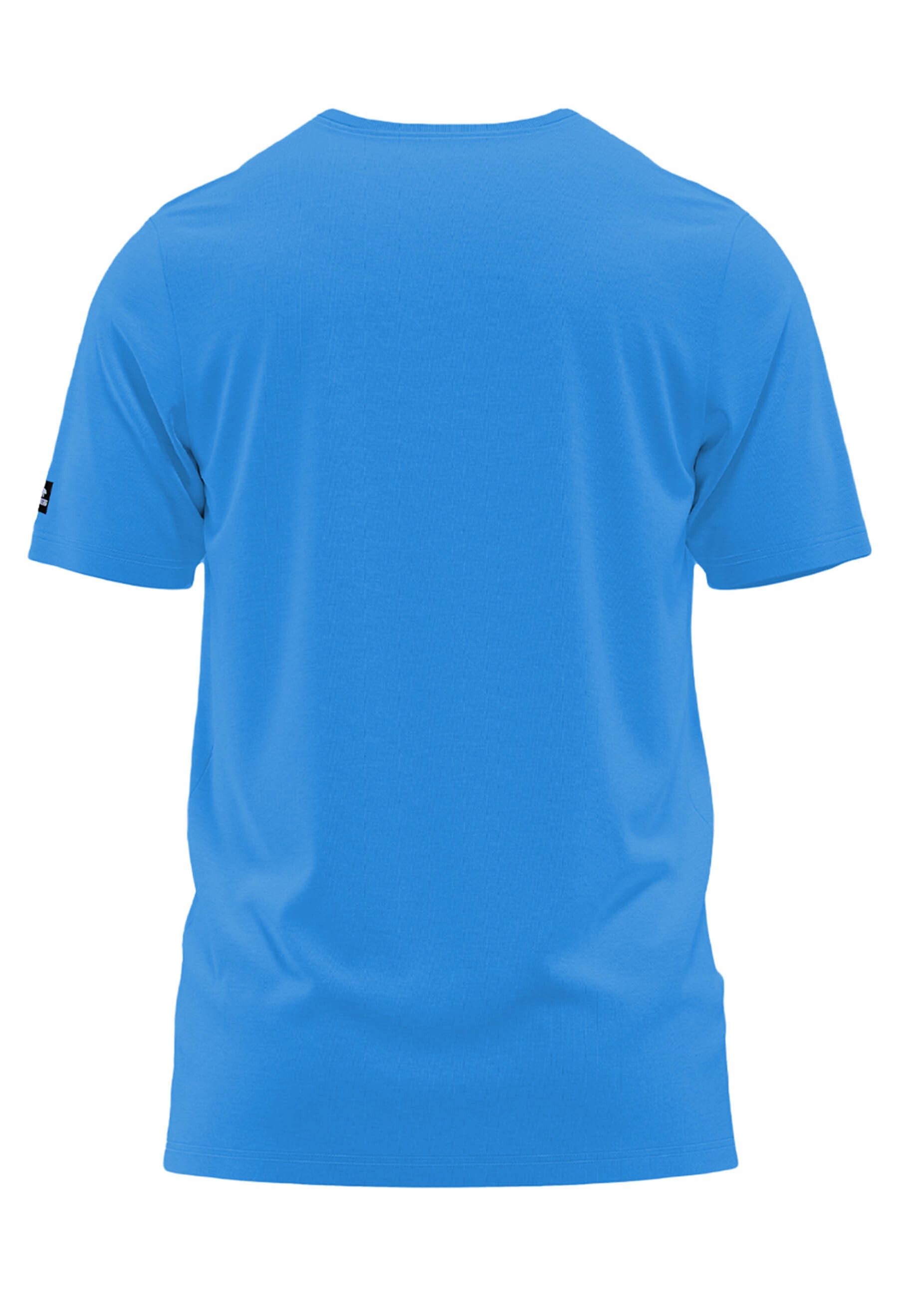 FORSBERG T-Shirt T-Shirt mit kleinem Gummi-Patch