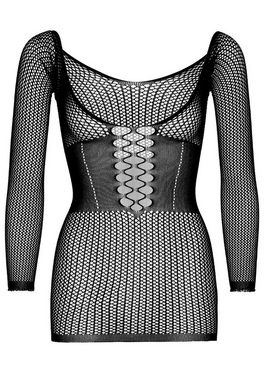Leg Avenue Netzkleid Netz-Kleid mit Ärmeln - schwarz