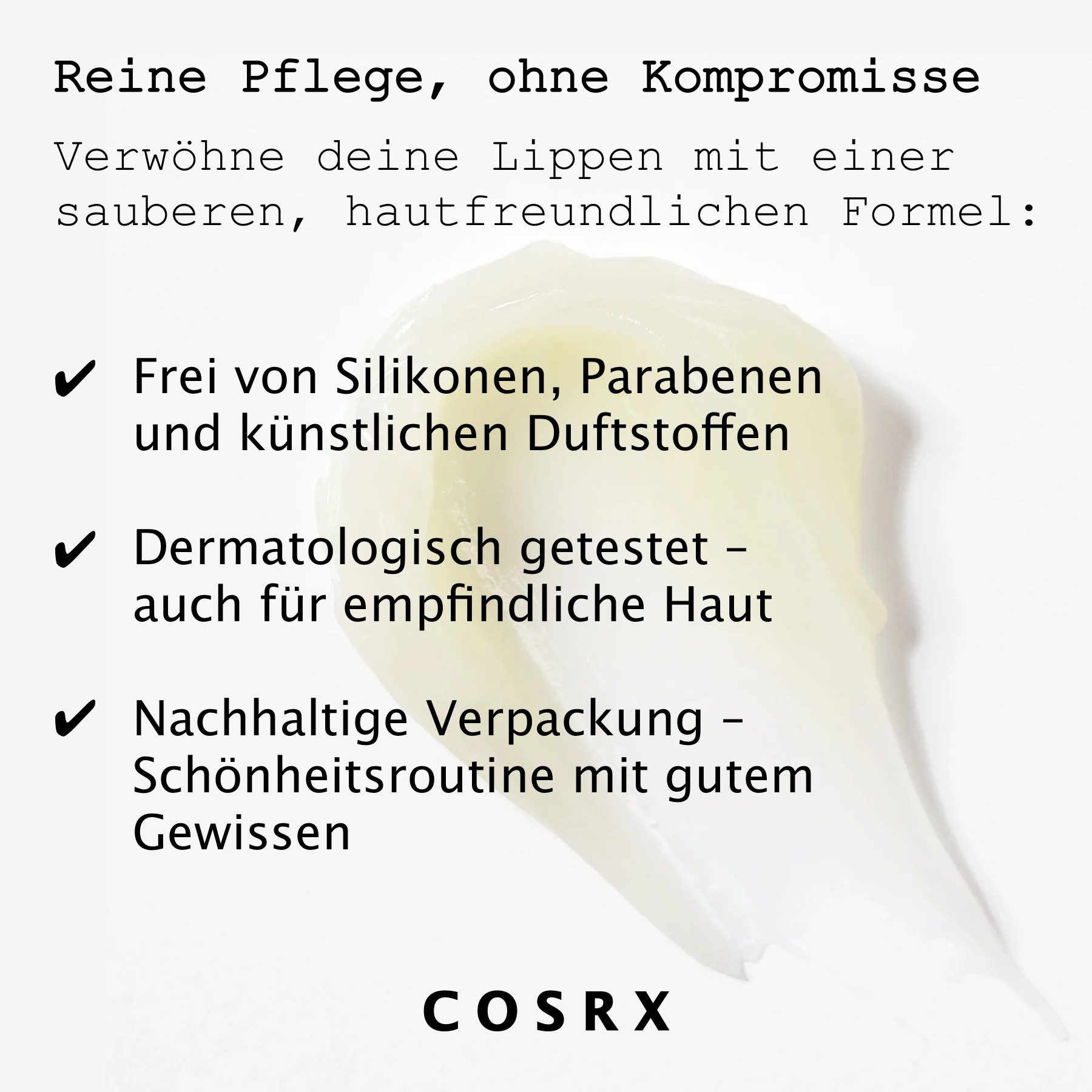 Cosrx Lippenbalsam Lippenmaske Lippenpflege COSRX Lip Sleep Ceramide Butter Sleeping, 1-tlg., Lippenpflege, Lippenbalsam, Lippen Nachtmaske