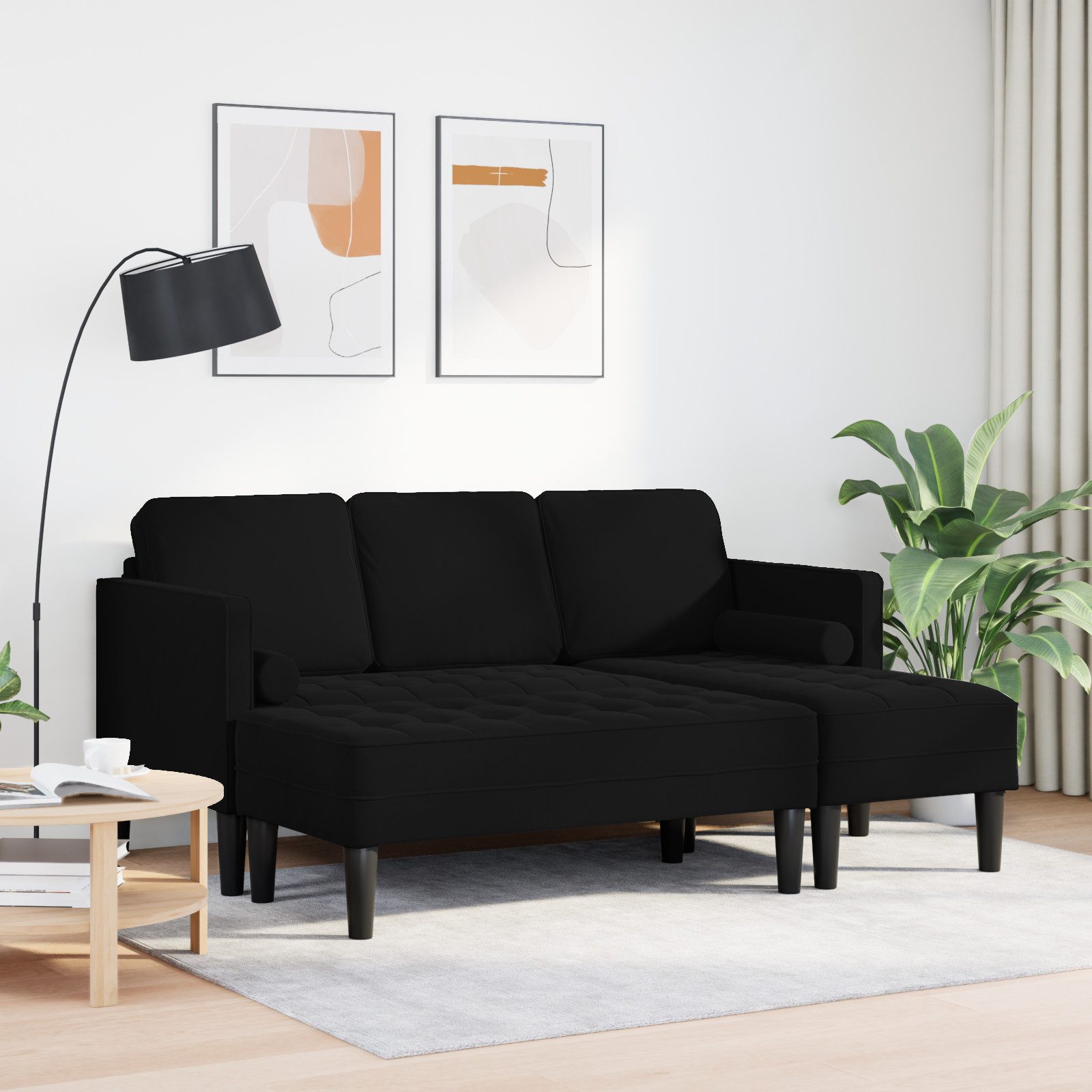 vidaXL Sofa Garten Sofa mit Bank günstig online kaufen