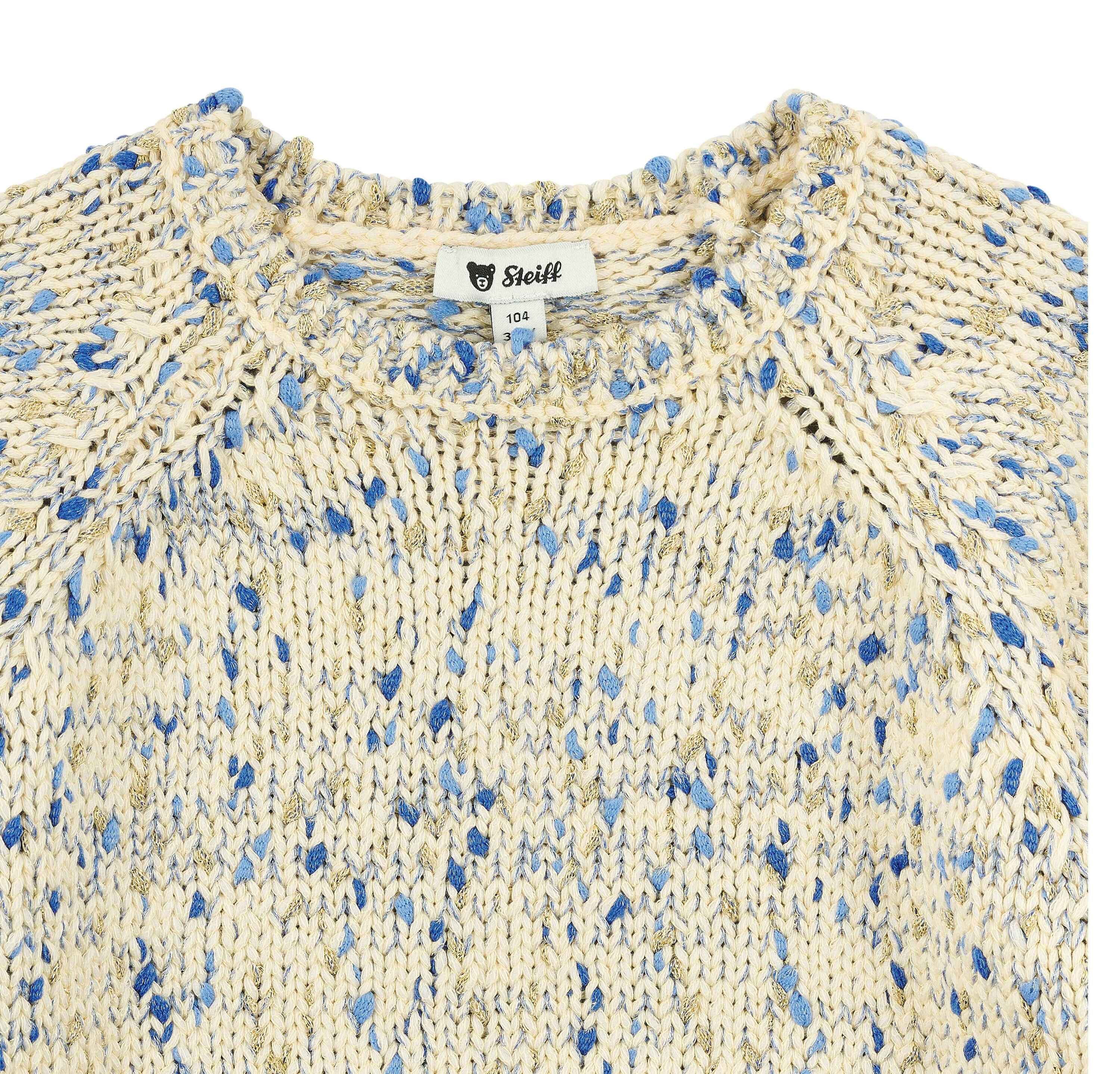 Steiff Rundhalspullover Pullover Woof & Fluff