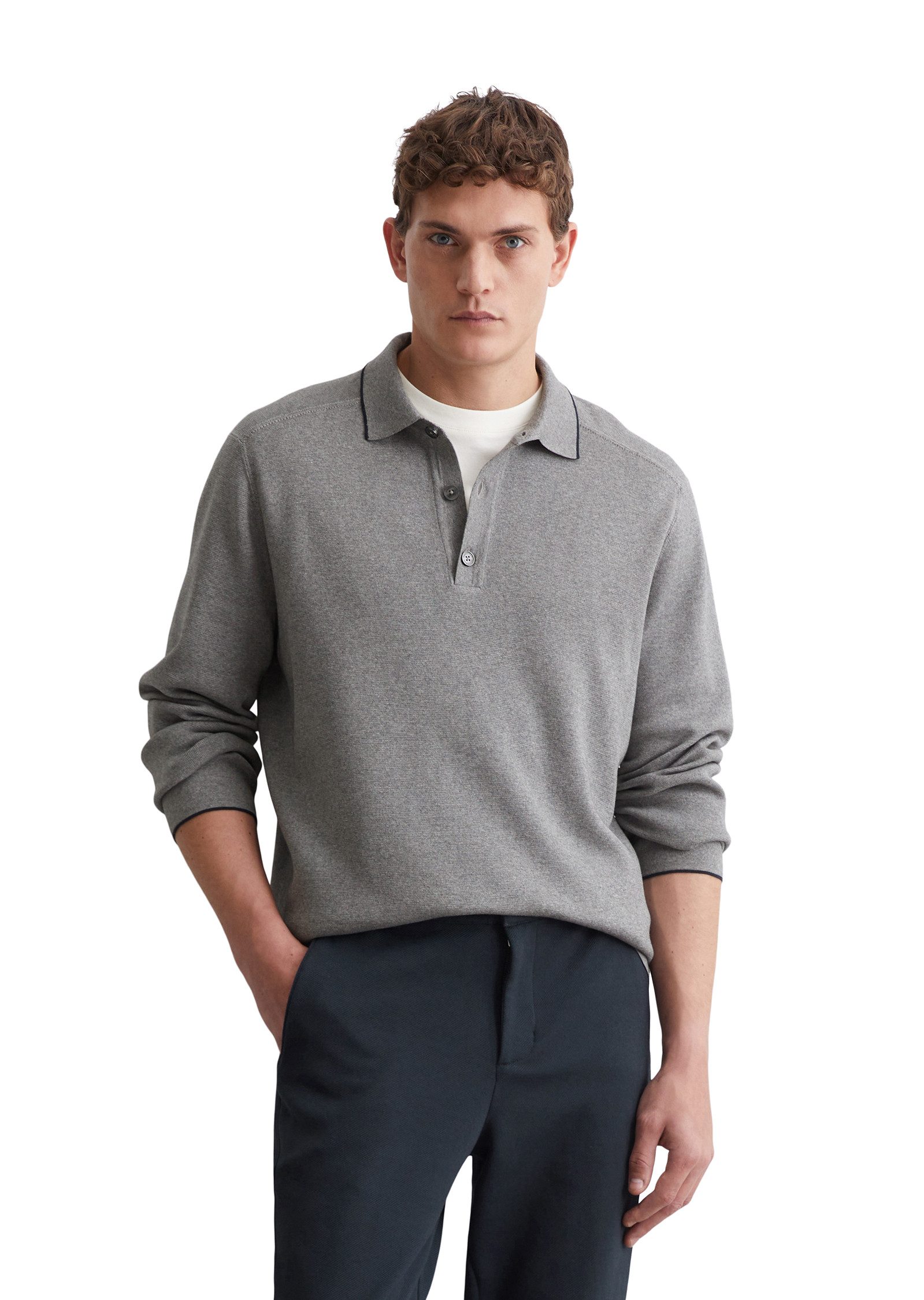 Marc O'Polo Polokragenpullover elegante, dicht gestrickte günstig online kaufen
