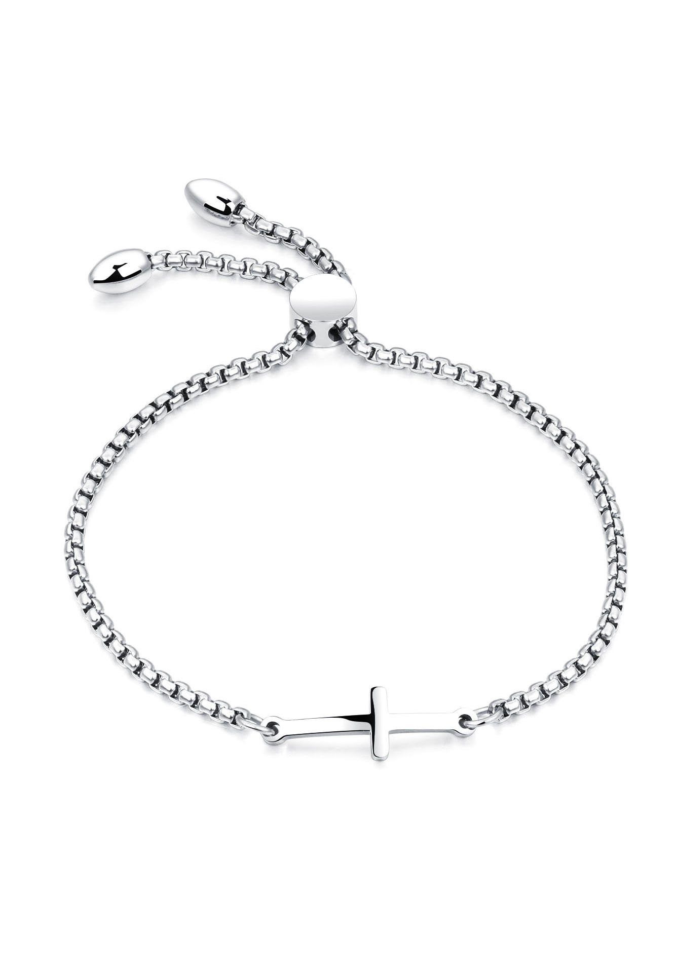 Firetti Armkette Schmuck Geschenk Armschmuck Armband Erbskette Kreuz
