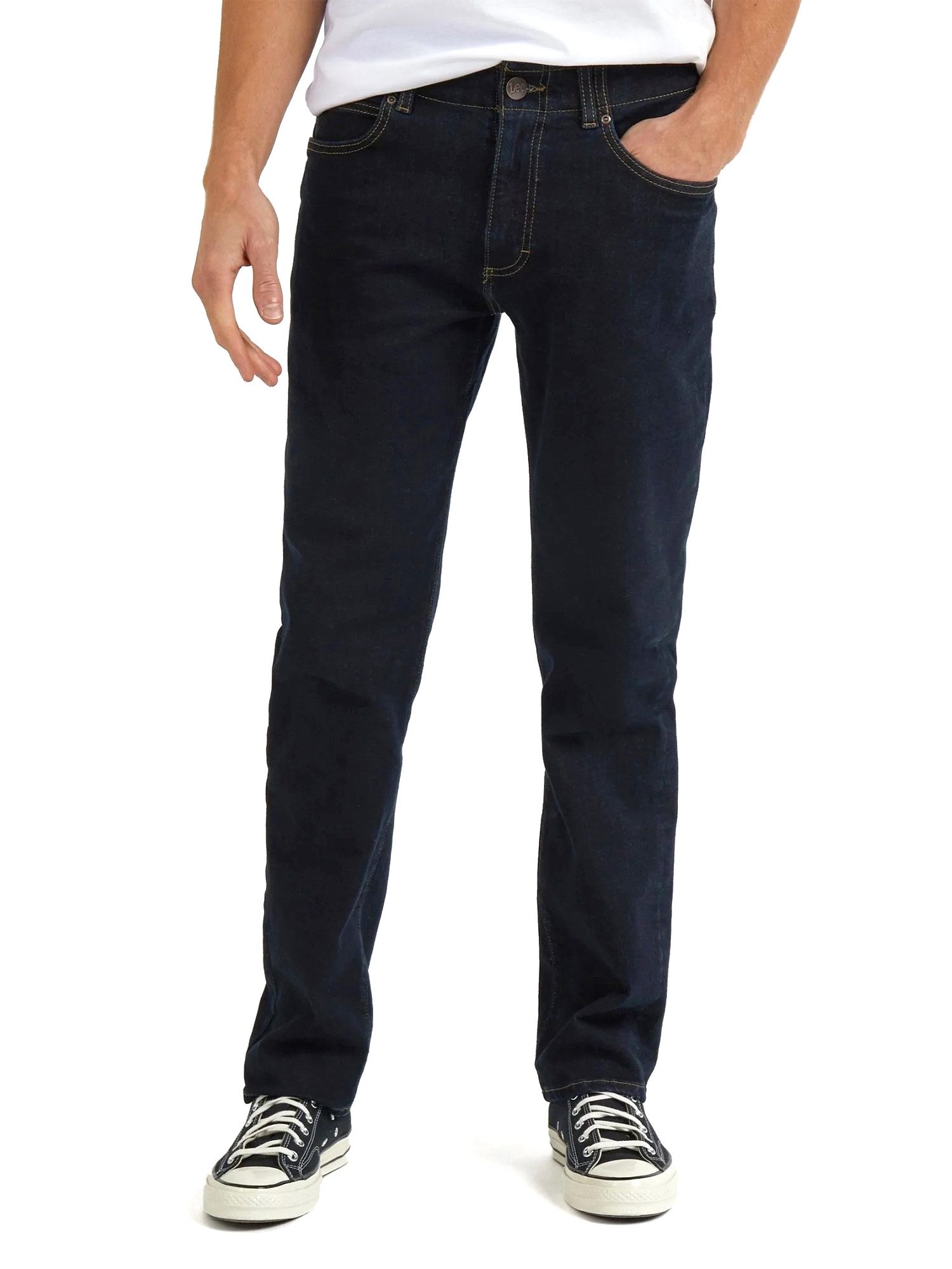 Straight-Jeans Regular Fit Leicht & Superstretch - MVP RINSE