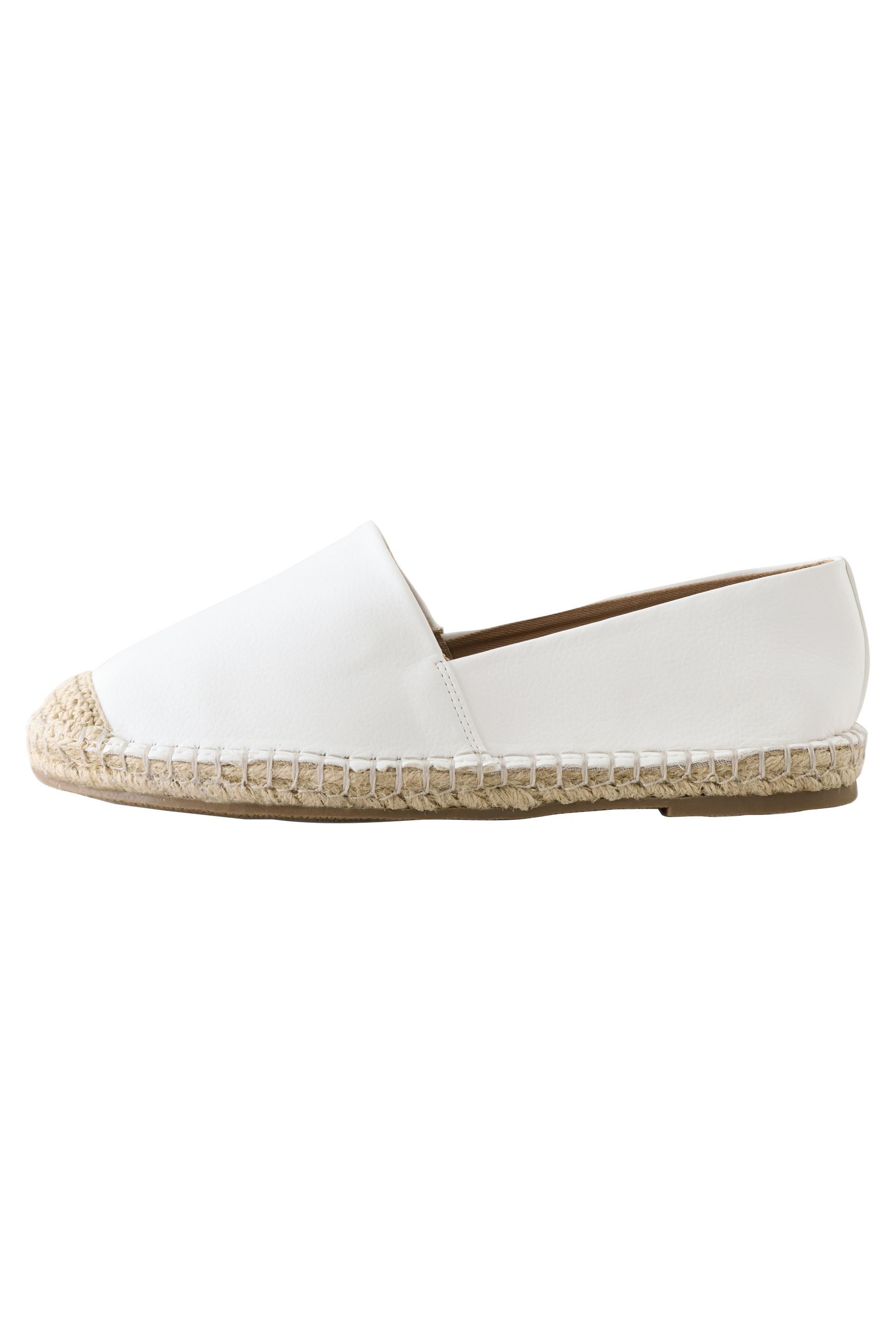 Next Forever Comfort® Hochgezogene, flache Espadrilles Espadrille (1-tlg)