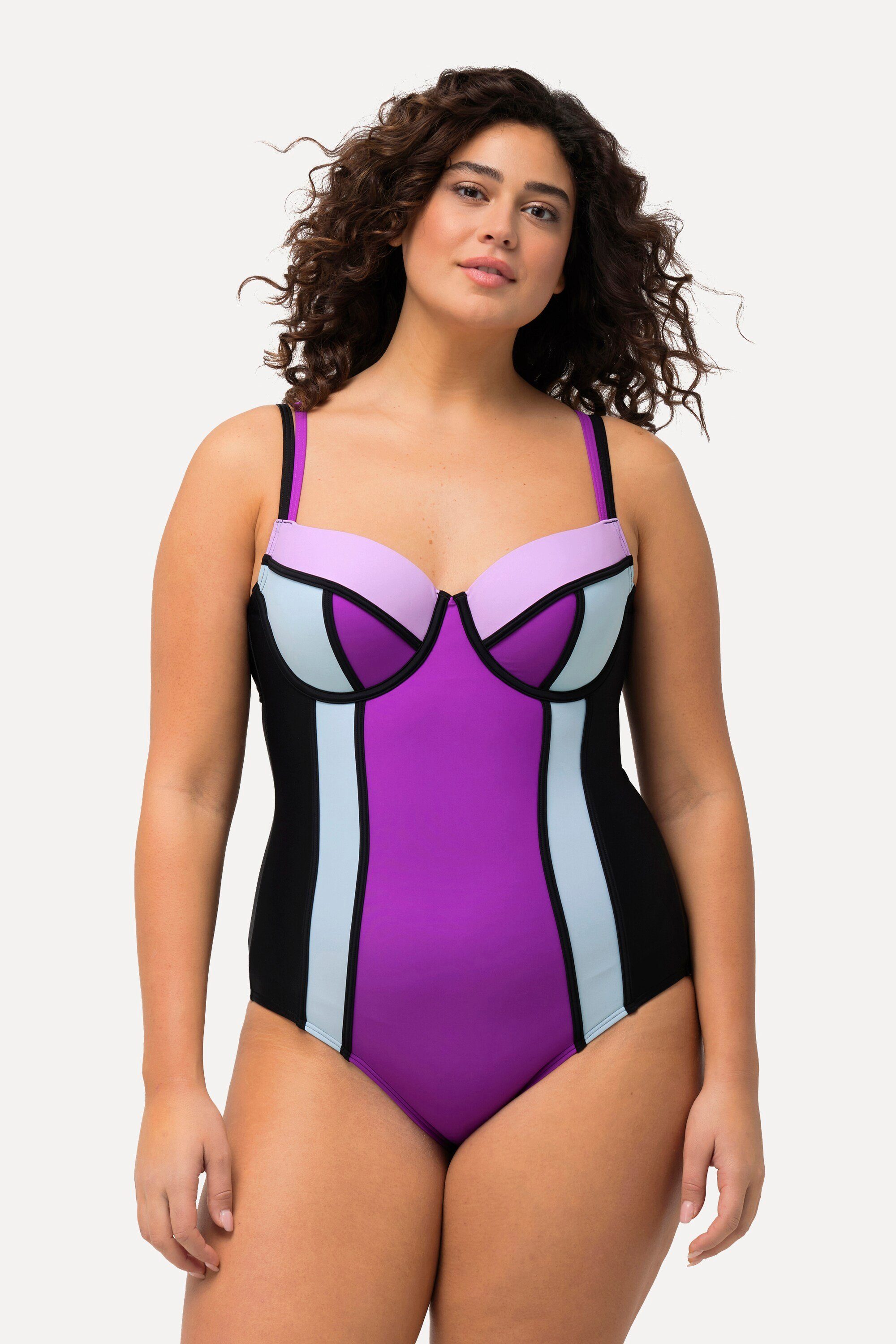 Ulla Popken Badeanzug Badeanzug Softcups Bügel günstig online kaufen