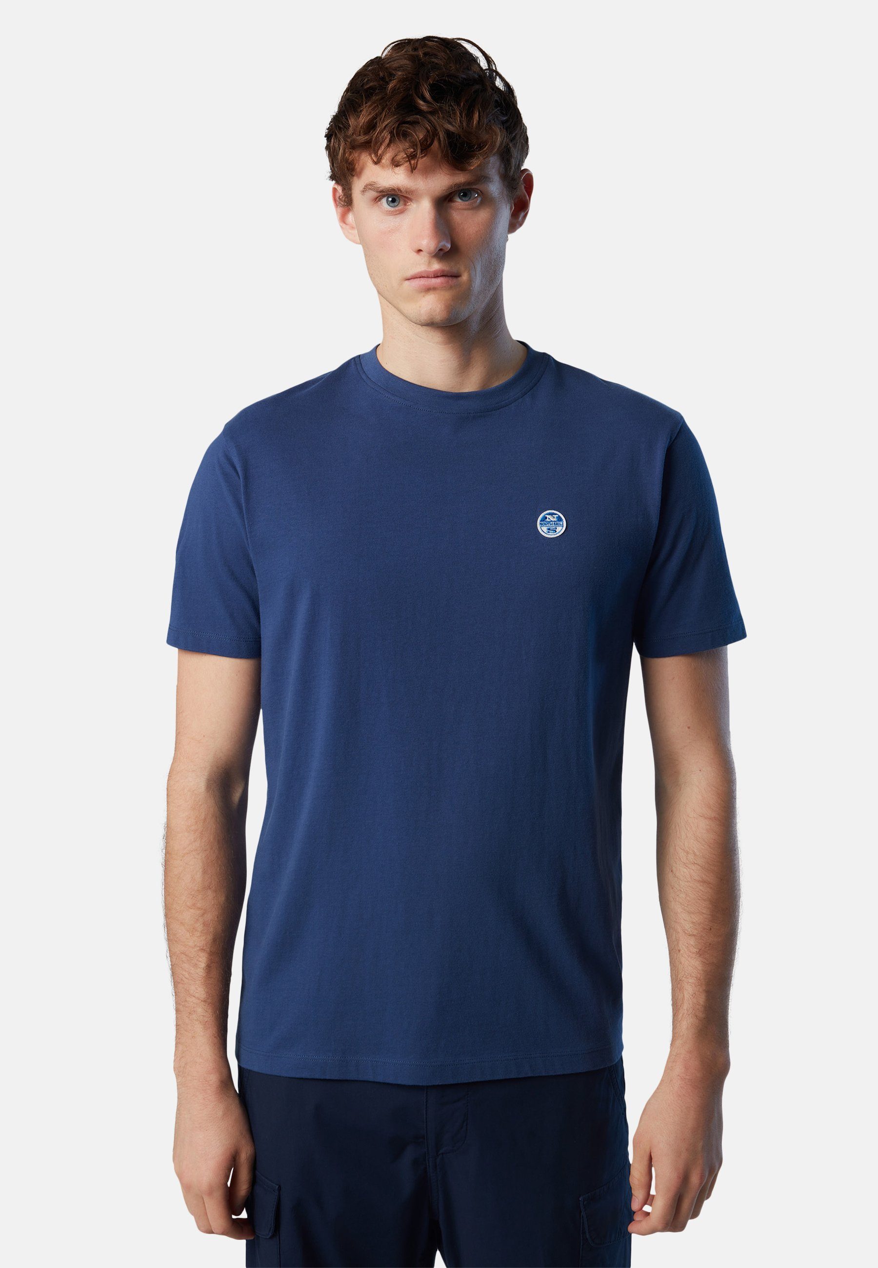 BLUE Sonstiges T-Shirt Sails Filzaufnäher T-Shirt mit North