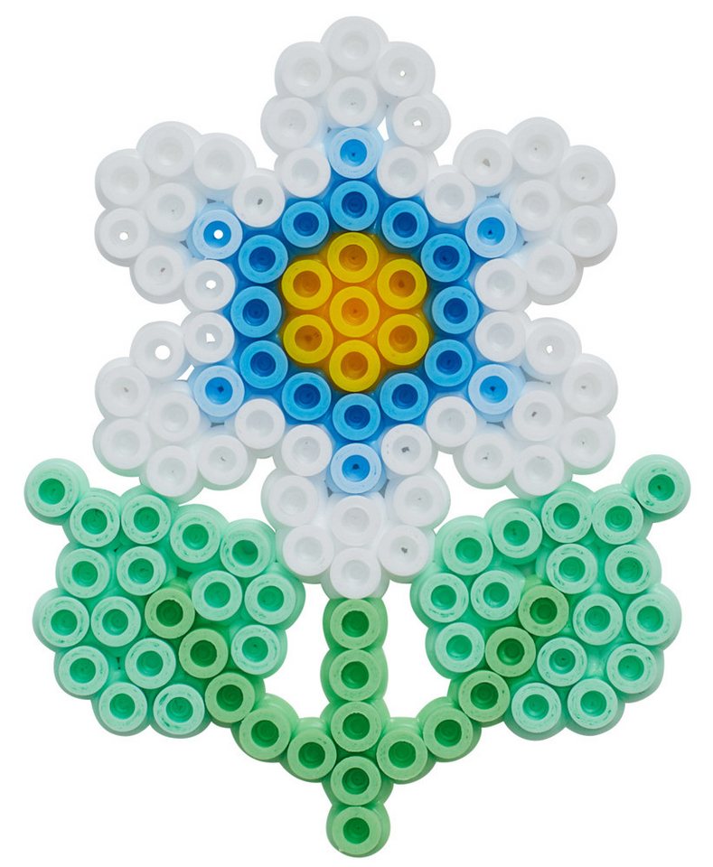 Thumbnail - Dan Import Bügelperlen Hama Bügelperlen midi Blume und Schmetterling 1100 Stück Blister
