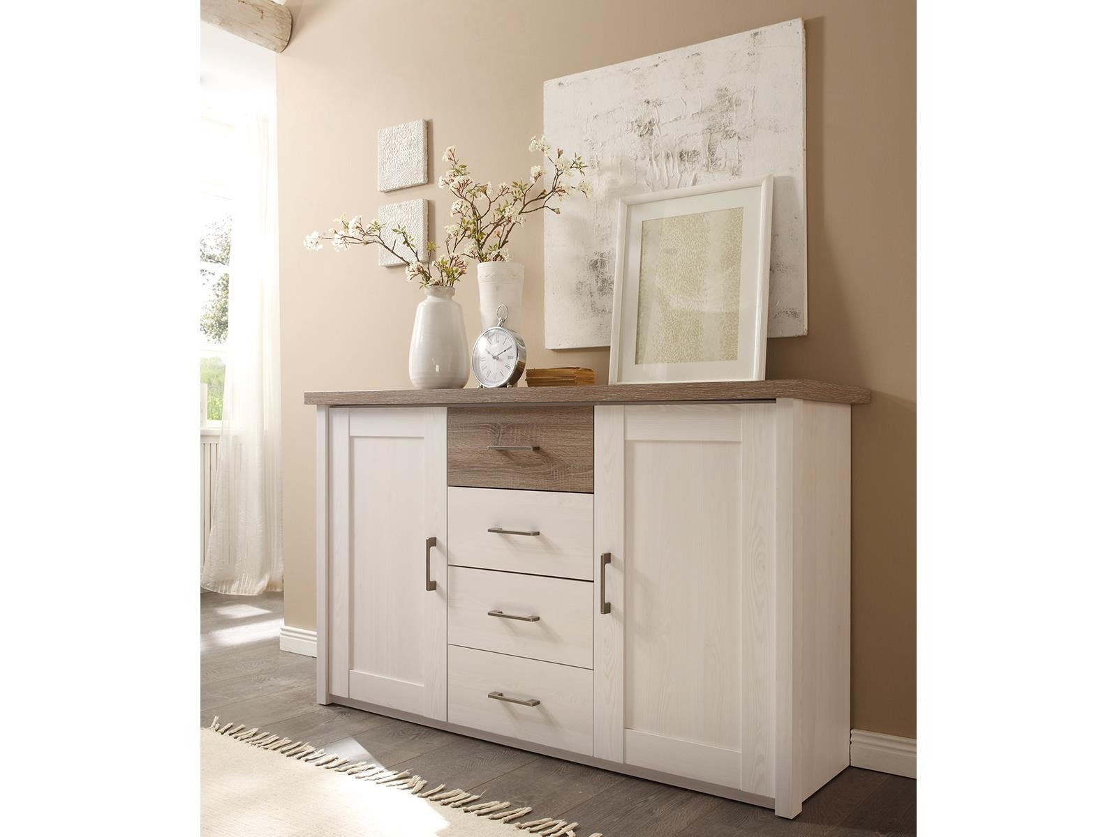 möbelando Sideboard Lebbie, 150 x 90 günstig online kaufen