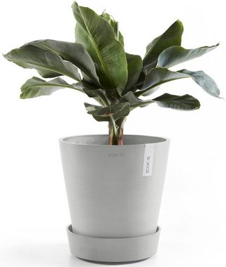 ECOPOTS Topfuntersetzer mit Rollen 60 Weißgrau, Zubehör für Ecopots Pflanzgefäße, für innen und außen: frostsicher, bruchsicher und lichtbeständig