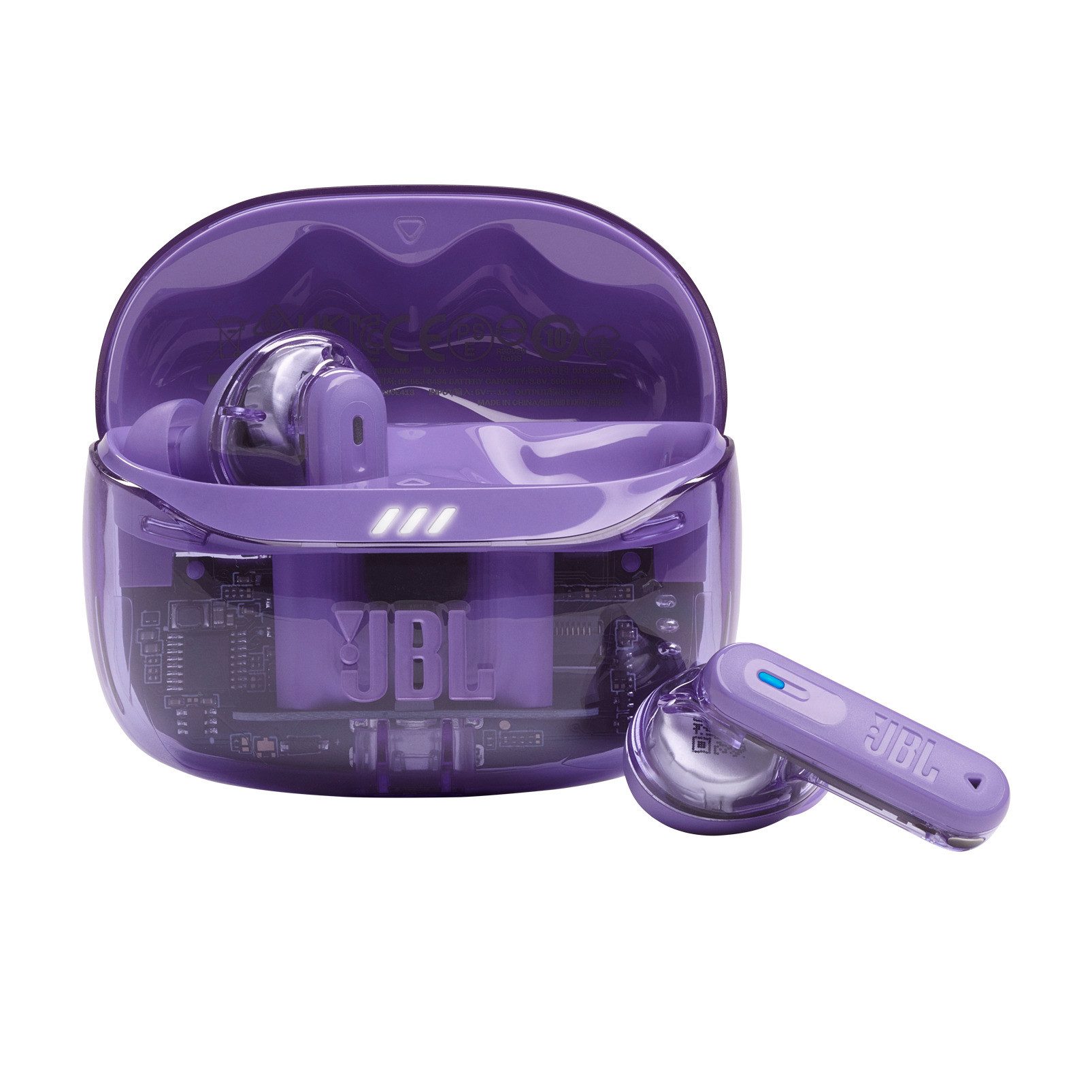 JBL Tune Beam 2 Ghost Lila
