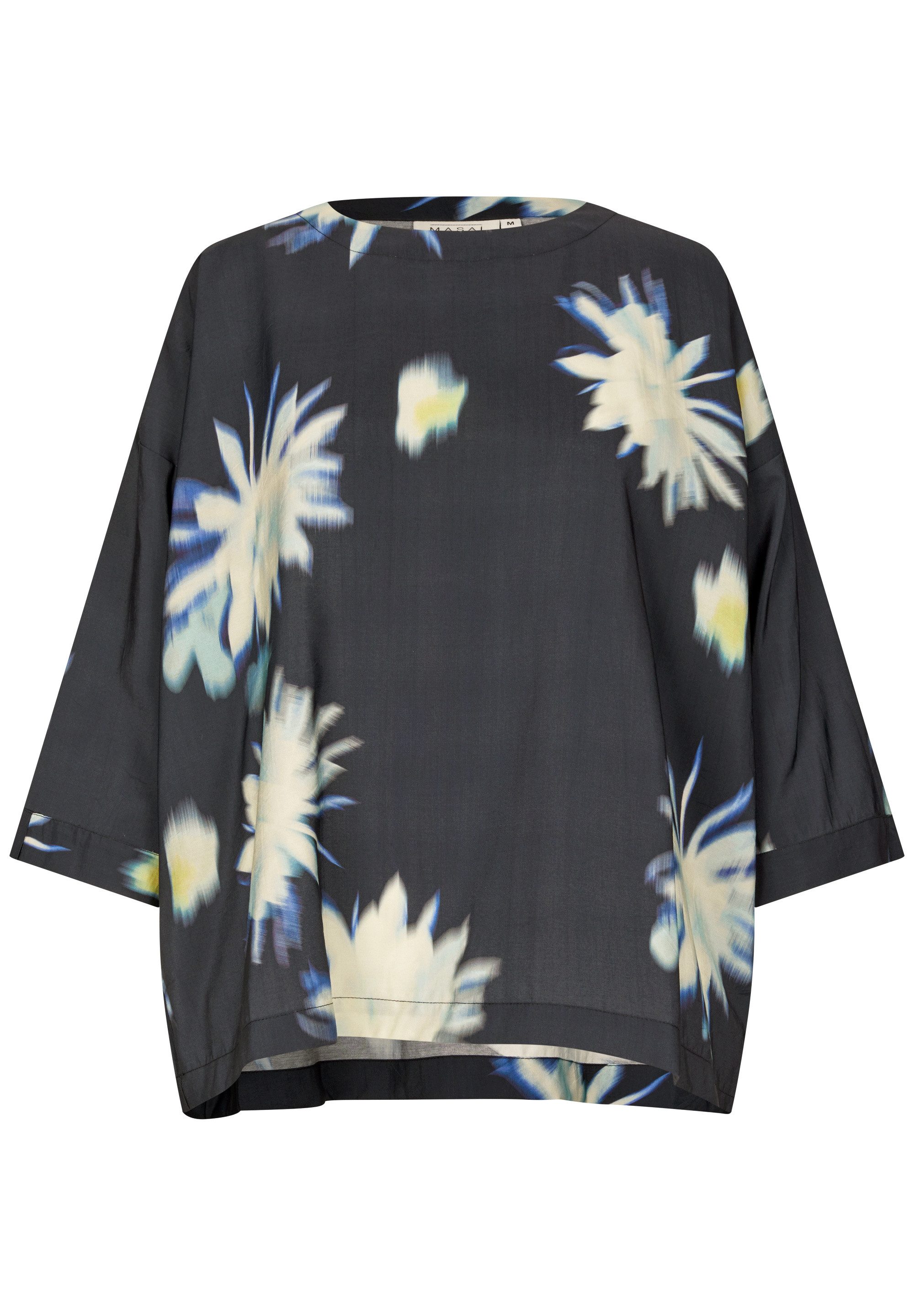 Masai Langarmbluse MaBecca Luftige Weite, feiner Griff, dezentes Design