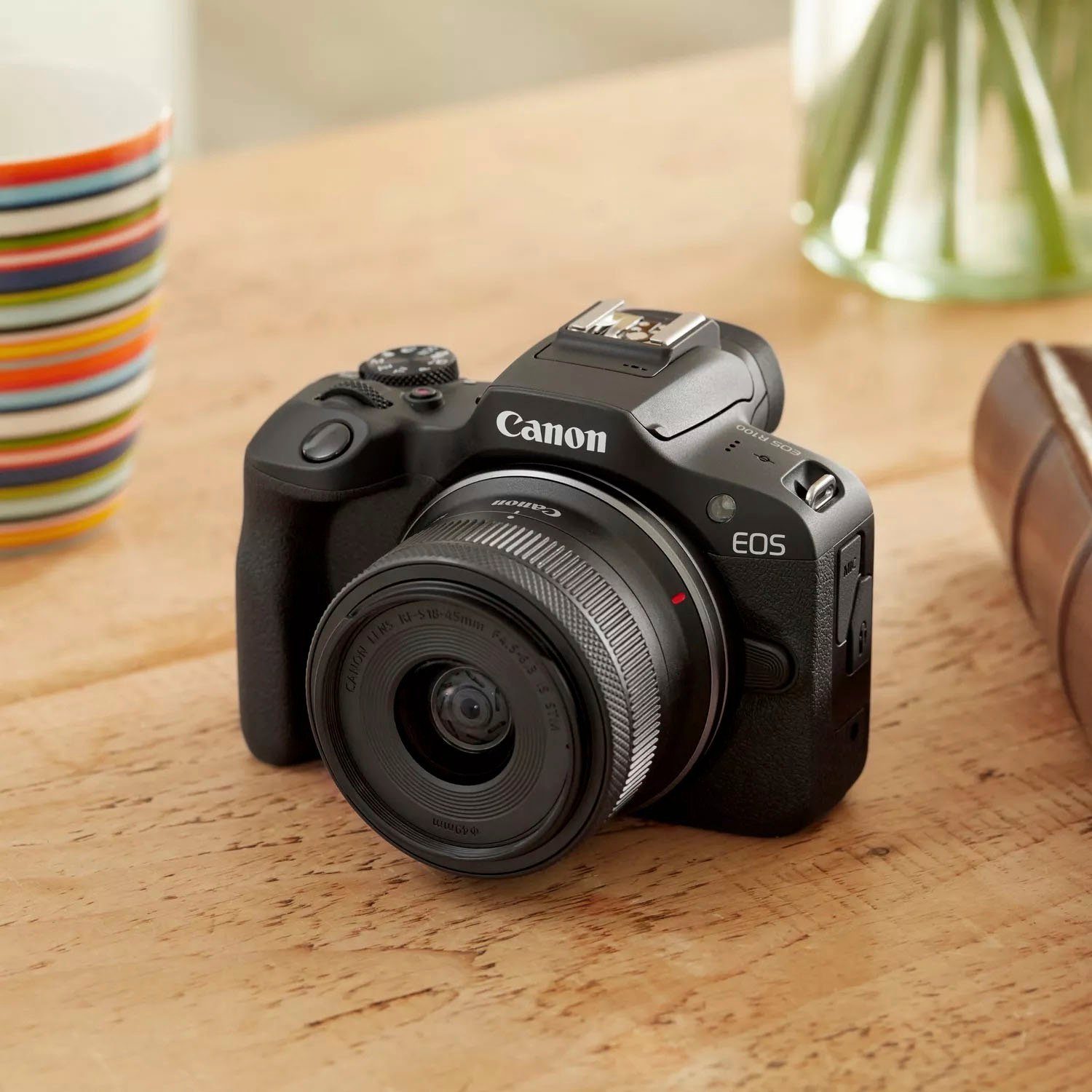 Canon EOS 24,1 Bluetooth, Kit RF-S WLAN) 18-45mm IS + IS F4.5-6.3 (RF-S STM, Systemkamera F4.5-6.3 18-45mm MP, R100 STM