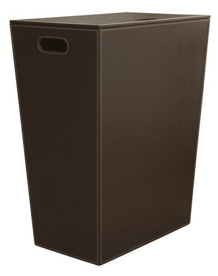 KOH-I-NOOR Wäschekorb ECO PELLE Wäschekorb 43x48x26cm, Braun, Koh-I-Noor-2462DB