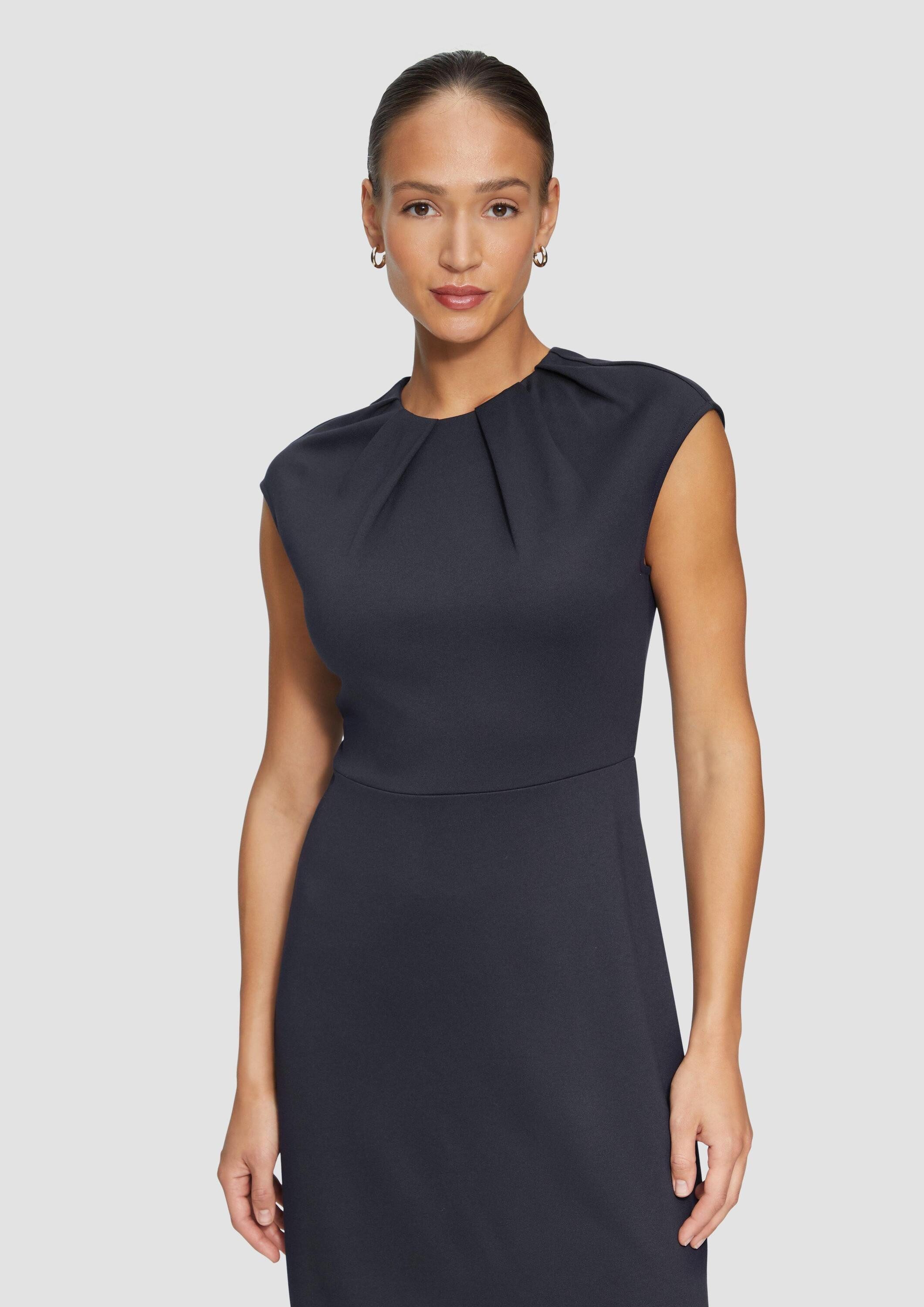 s.Oliver Minikleid Kleid Etuikleid aus Interlock-Jersey (1-tlg)
