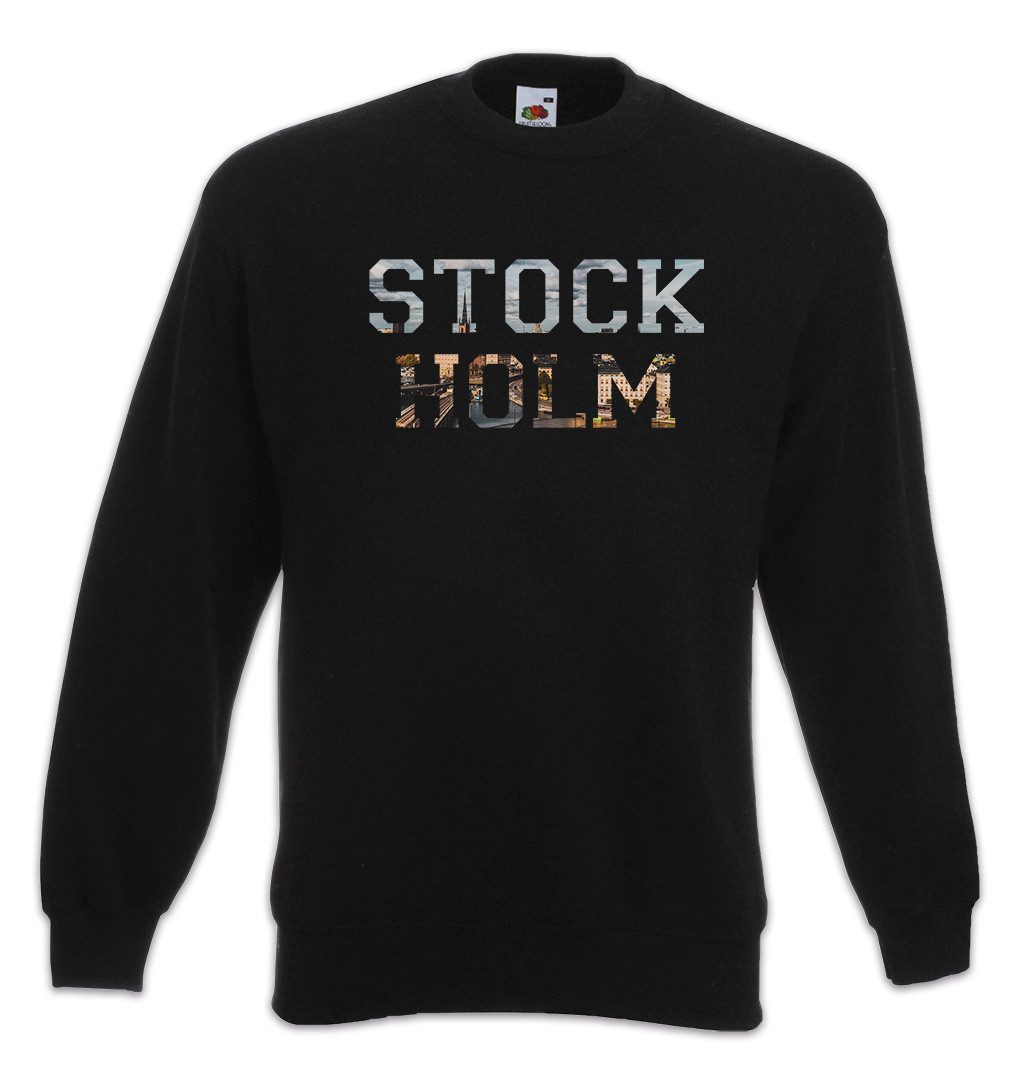 Urban Backwoods Sweatshirt Stockholm Sweatshirt Stoccolma Schweden Sweden Skyline Stadt City (1-tlg) Ville Syndrom Syndrome Città